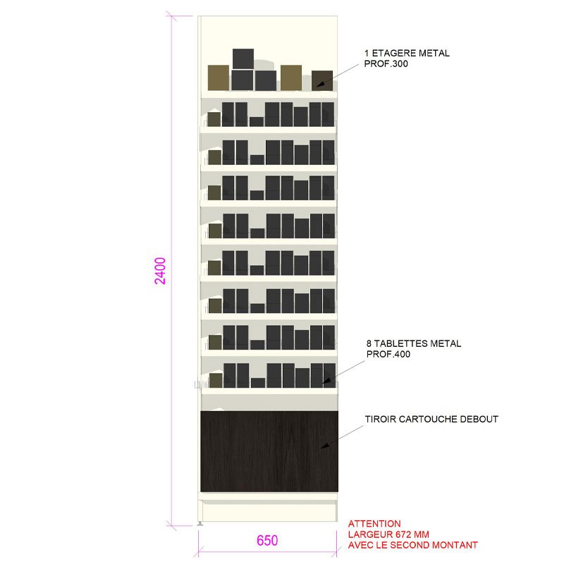 MM004-meuble-mural-linéaires-tabac-8-niveaux-métal-base-brume-coloris-fleetwood-brun-vue-face-a2m-diffusion.jpg