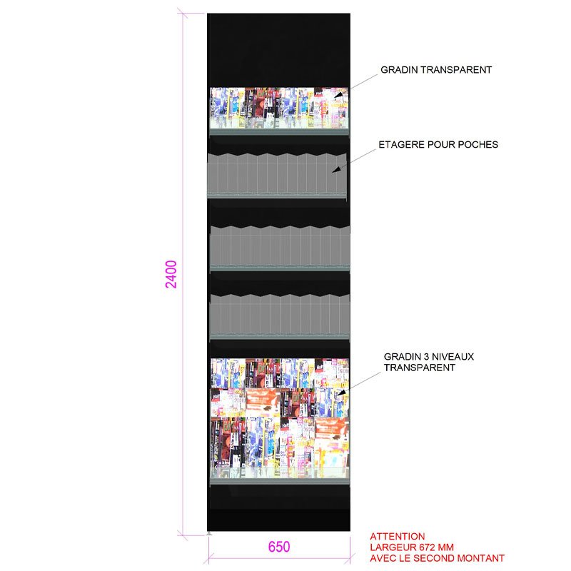 MM071-meuble-librairie-murale-gradins-+-zig-zag-noir-vue-face-a2m-diffusion.jpg