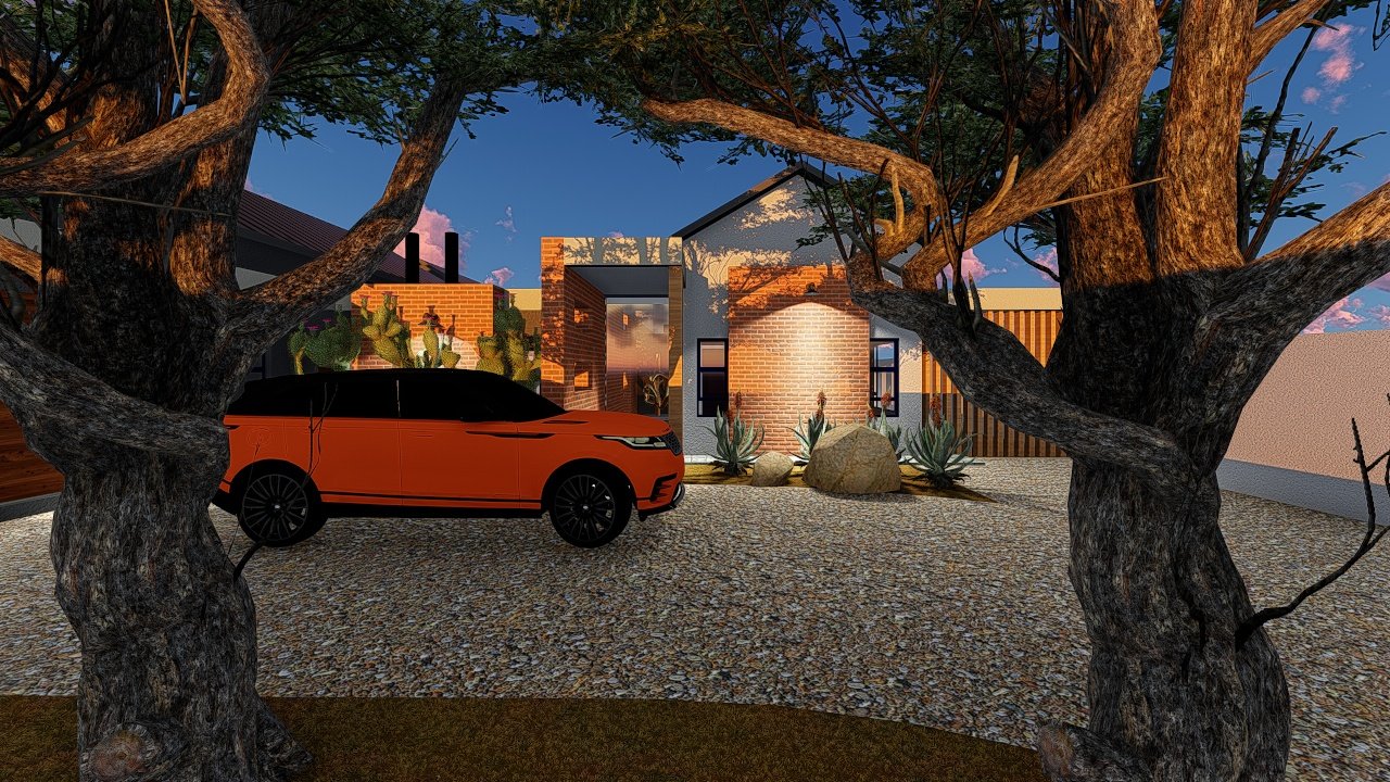 House Nkontla - Entrance