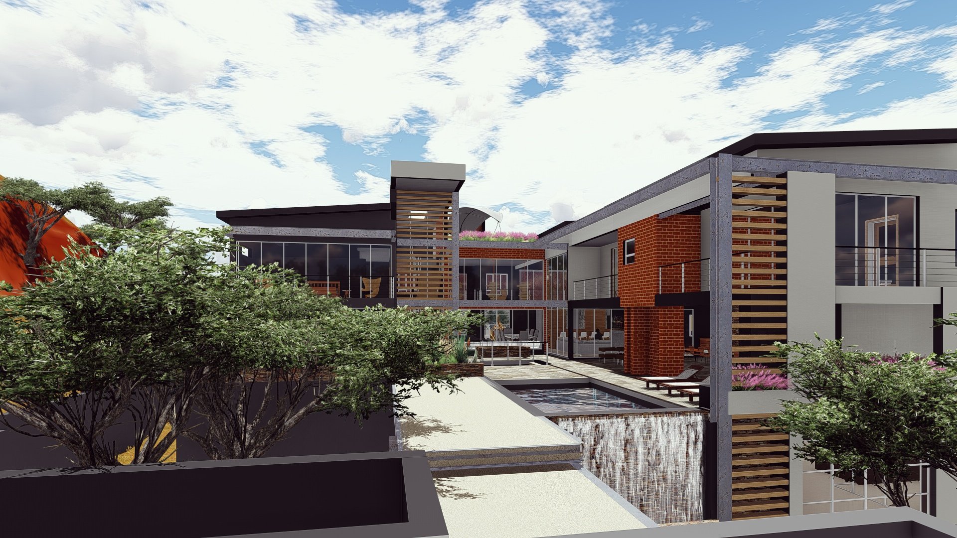 House Rangaka - Courtyard