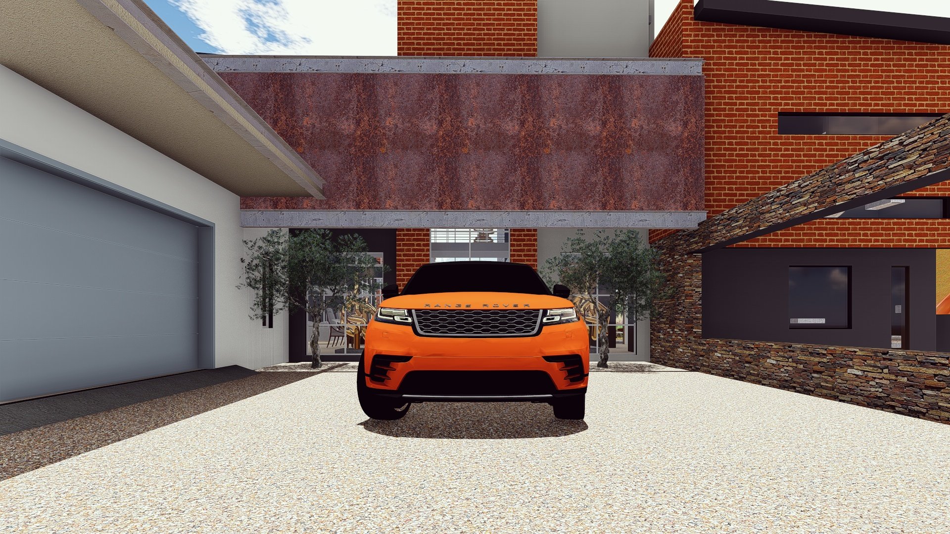 House Rangaka - Main Entrance