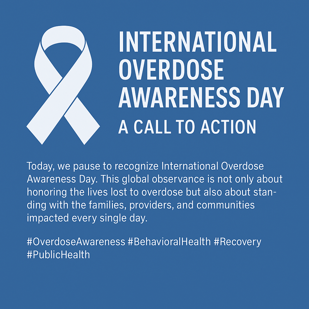International Overdose Awareness Day – A Call to Action (Copy)