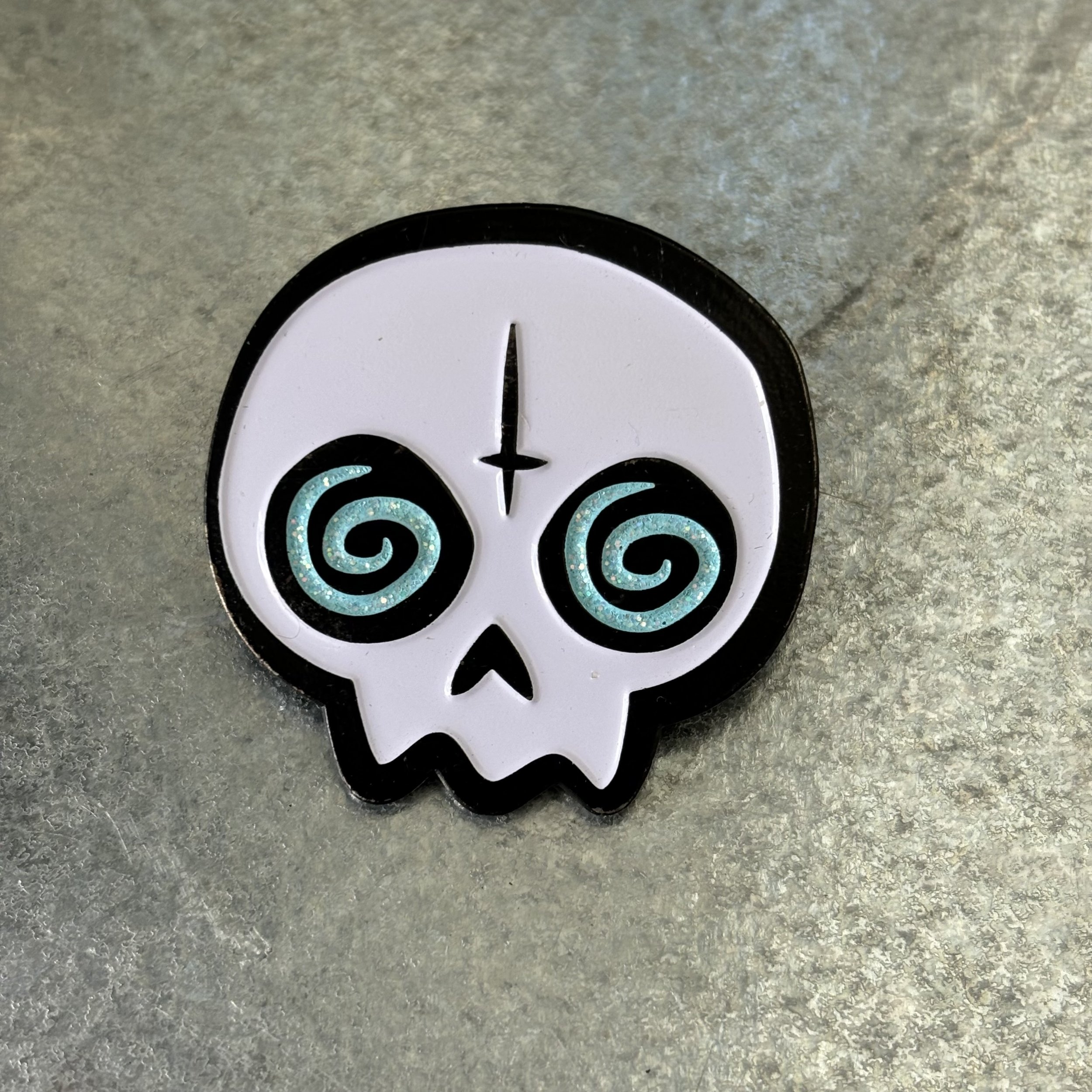 Doomskull TM enamel pin