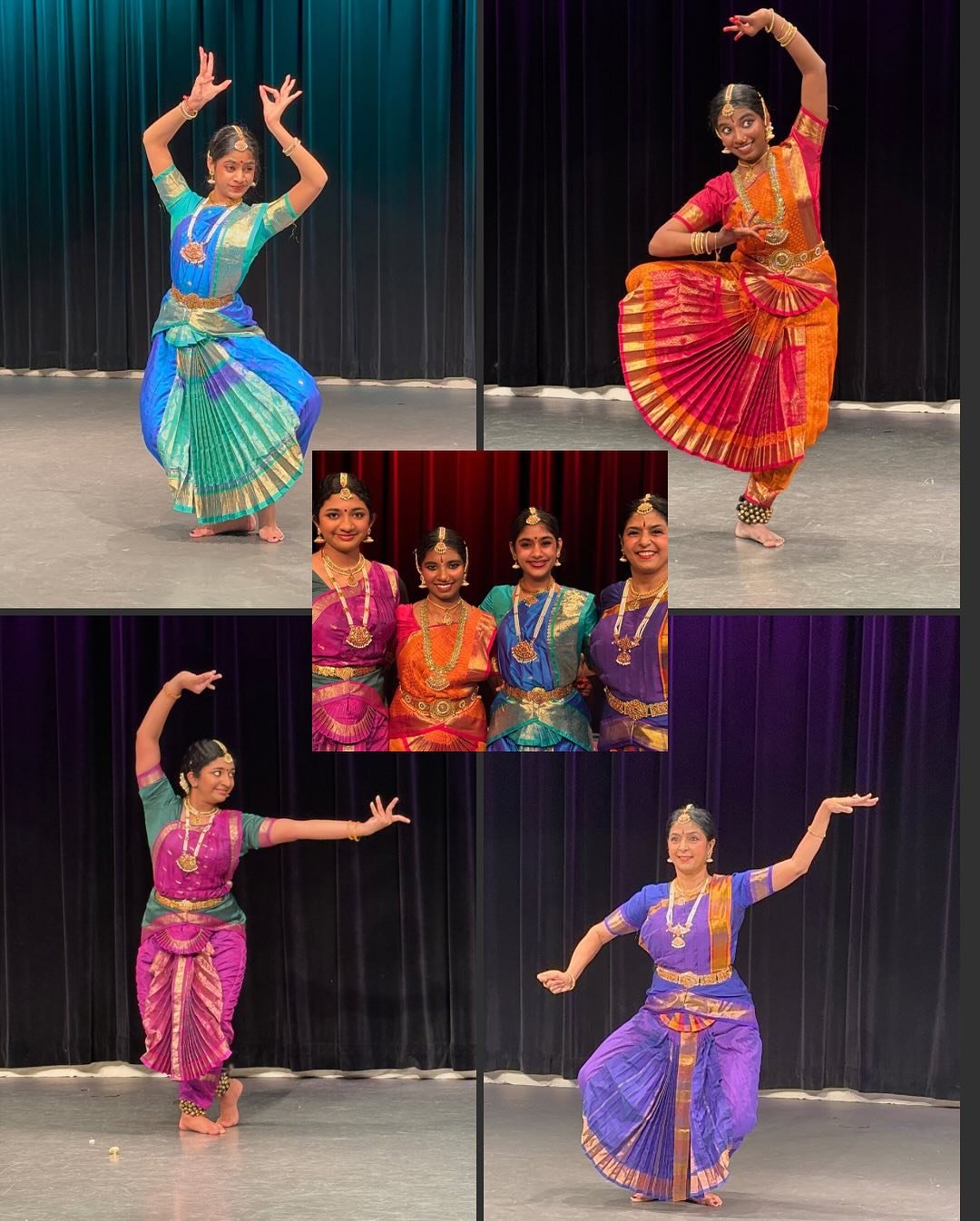 Than you @laasyaschoolofdance for organizing the Natya event and encouraging dancers in the area to showcase their skills. 
We are so grateful for the opportunity for our students to perform! A huge congratulations to Vaidehi, Harini, Suma, and Shiva