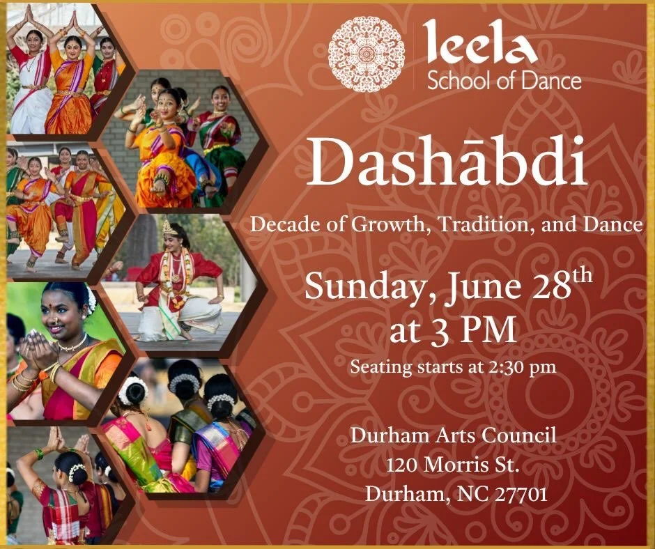 Dashābdi: Decade of Growth, Tradition, and Dance

For the past ten years, Leela School of Dance has been a place where tradition comes alive, students discover their path through Indian classical dance, and confidence, discipline, and lifelong memori