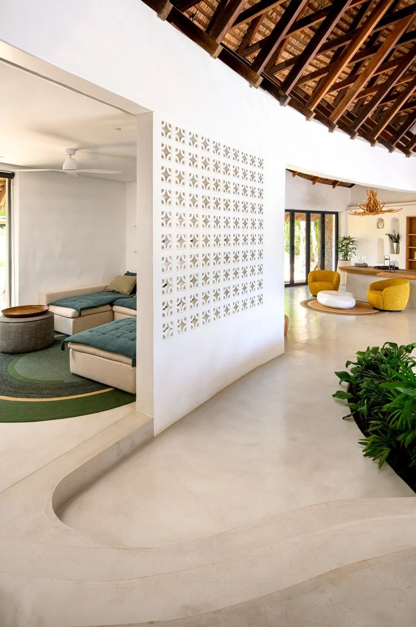 Sable et Mer Villa Project by Cemtech - Béton Ciré Flooring - Breezblocks