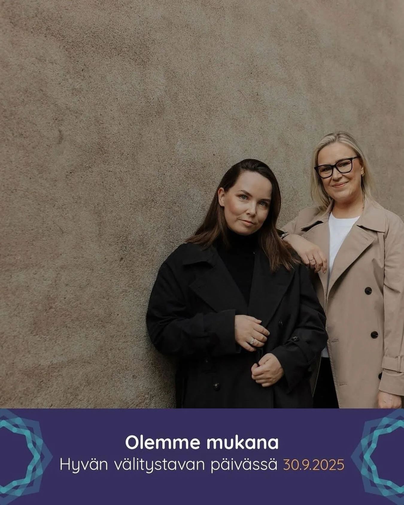 Kenen kanssa nähdään ensiviikolla Triplassa?
Olemme mukana Hyvän välitystavan päivässä yhteistyökumppanina nyt ensimmäistä kertaa.
Kiva päästä näkemään tuttuja ja