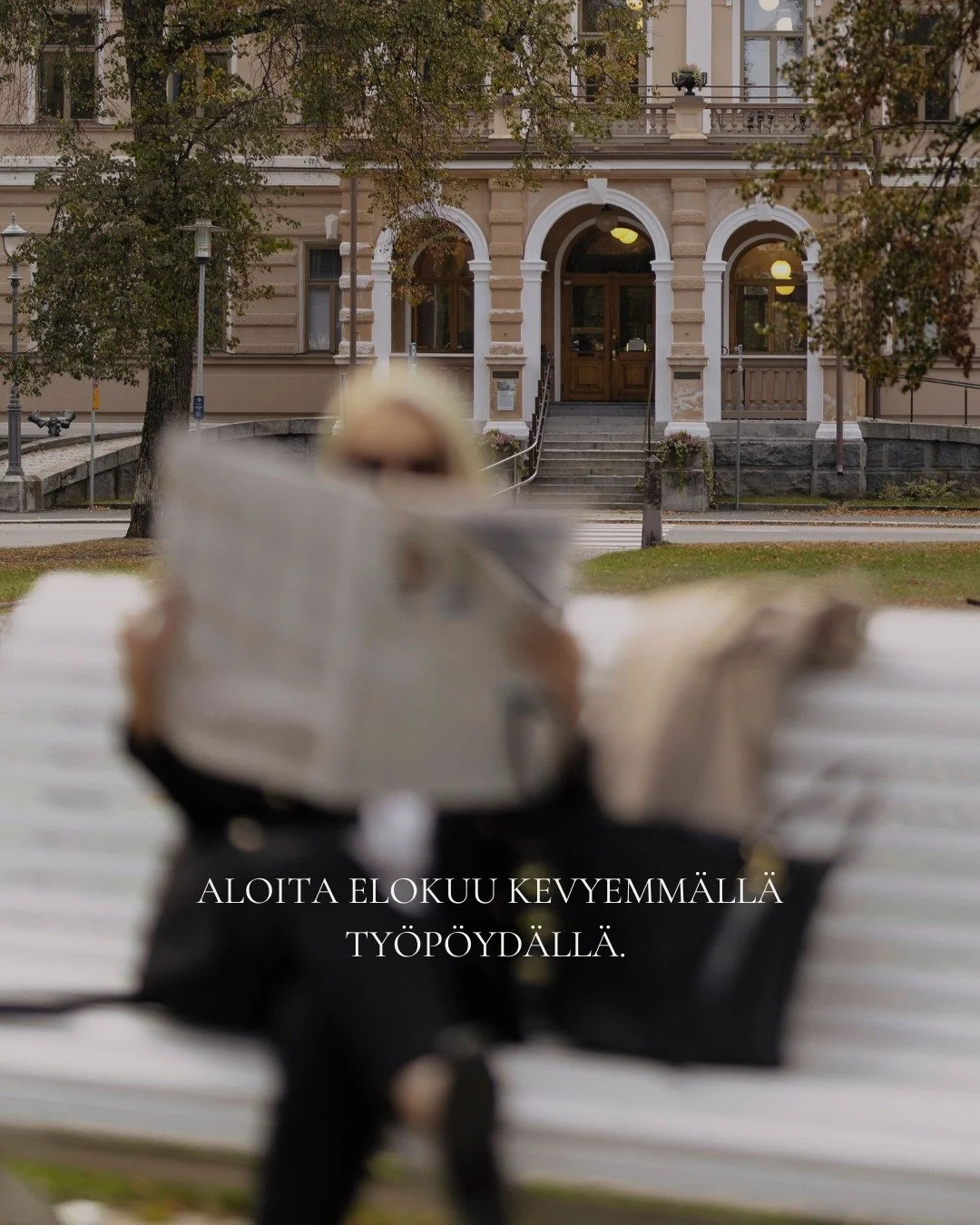 Elokuu tuo mukanaan uusia toimeksiantoja, palaavia asiakkaita ja nopeasti t&auml;yttyv&auml;n kalenterin.

Mit&auml; jos t&auml;ll&auml; kertaa et odottaisi siihen asti, ett&auml; kiire on jo p&auml;&auml;ll&auml;?

Suomen Asuntopapereilta saat apua 