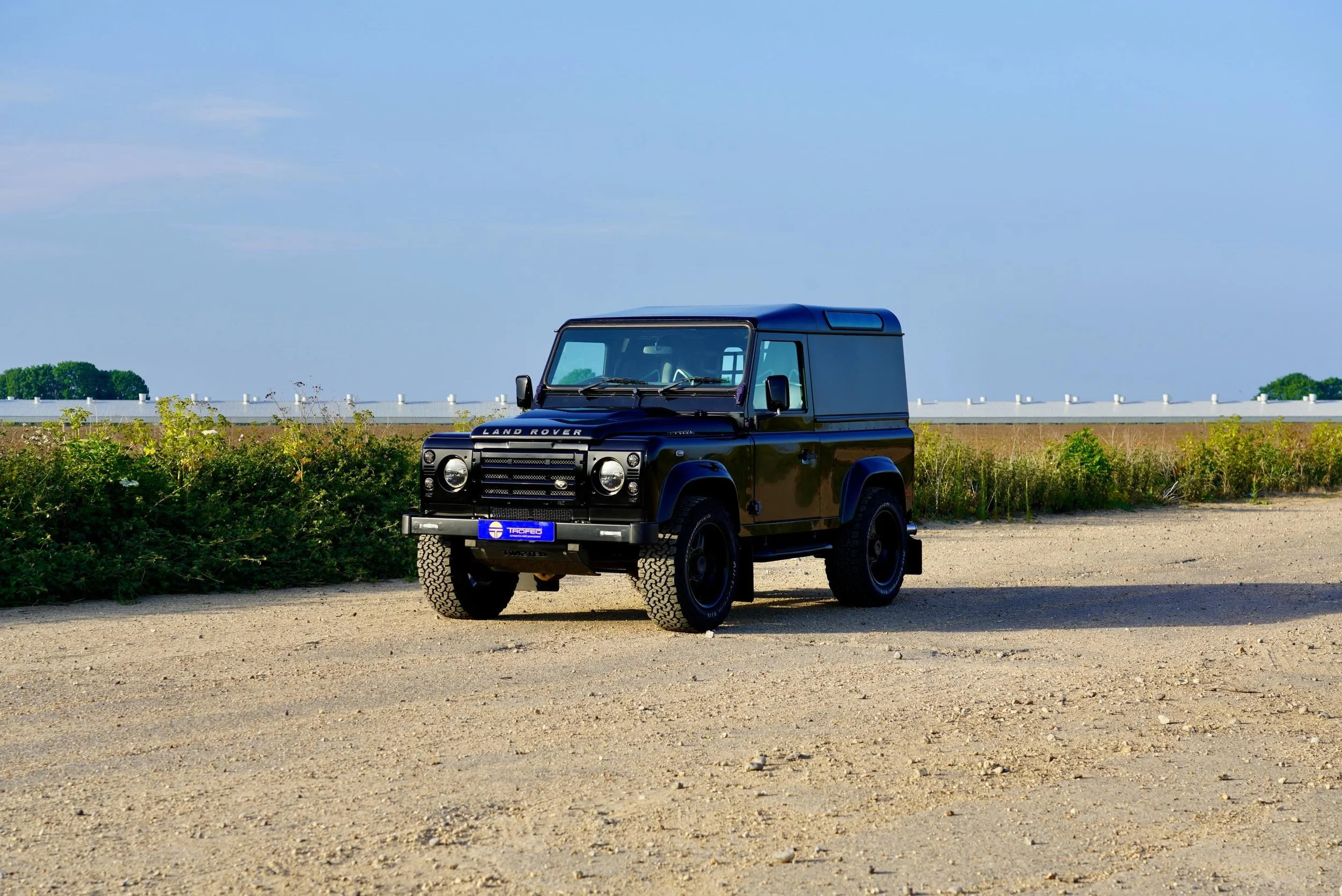 FOR SALE

2011 Land Rover Defender 90 HT with numerous Urban Automotive and Exmoor modifications!

- Santorini Black Metallic exterior.
- 51,000 miles from new.
- Body coloured roof and wheel arches.
- KBX Hi-Force Heater Grill, Side Intakes and wing