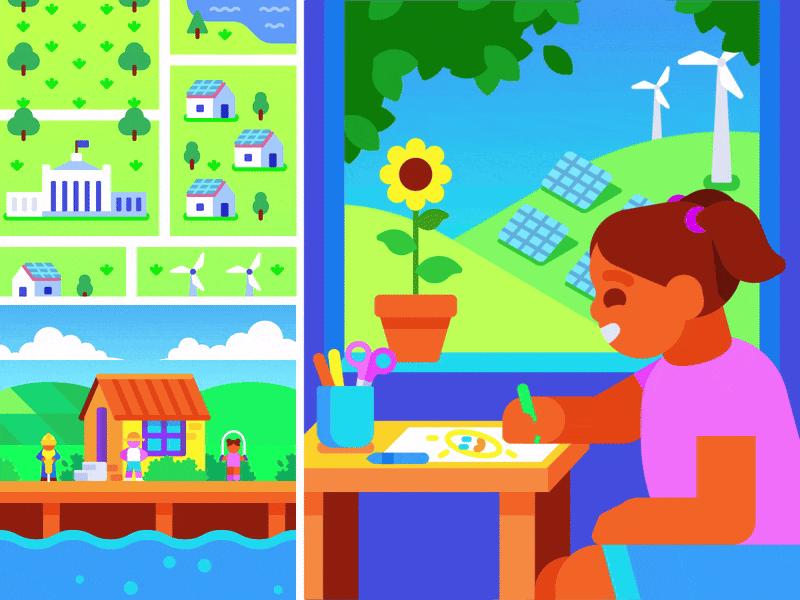 Kurzgesagt – Illustration for Video
