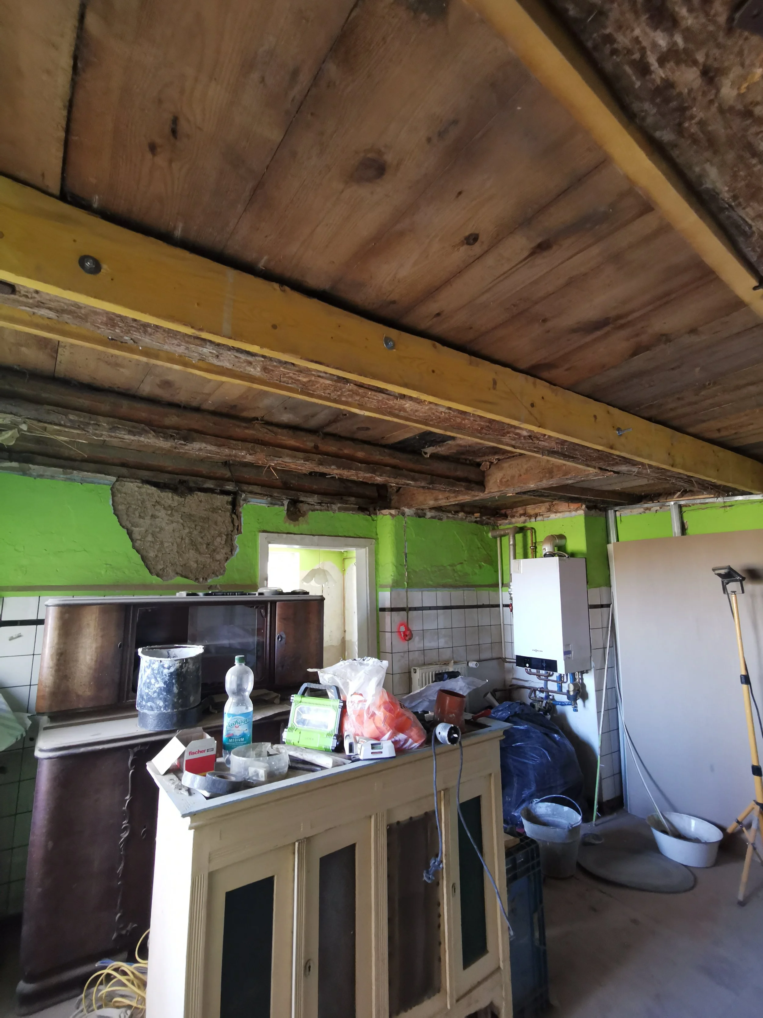 die garage wird rezeption
