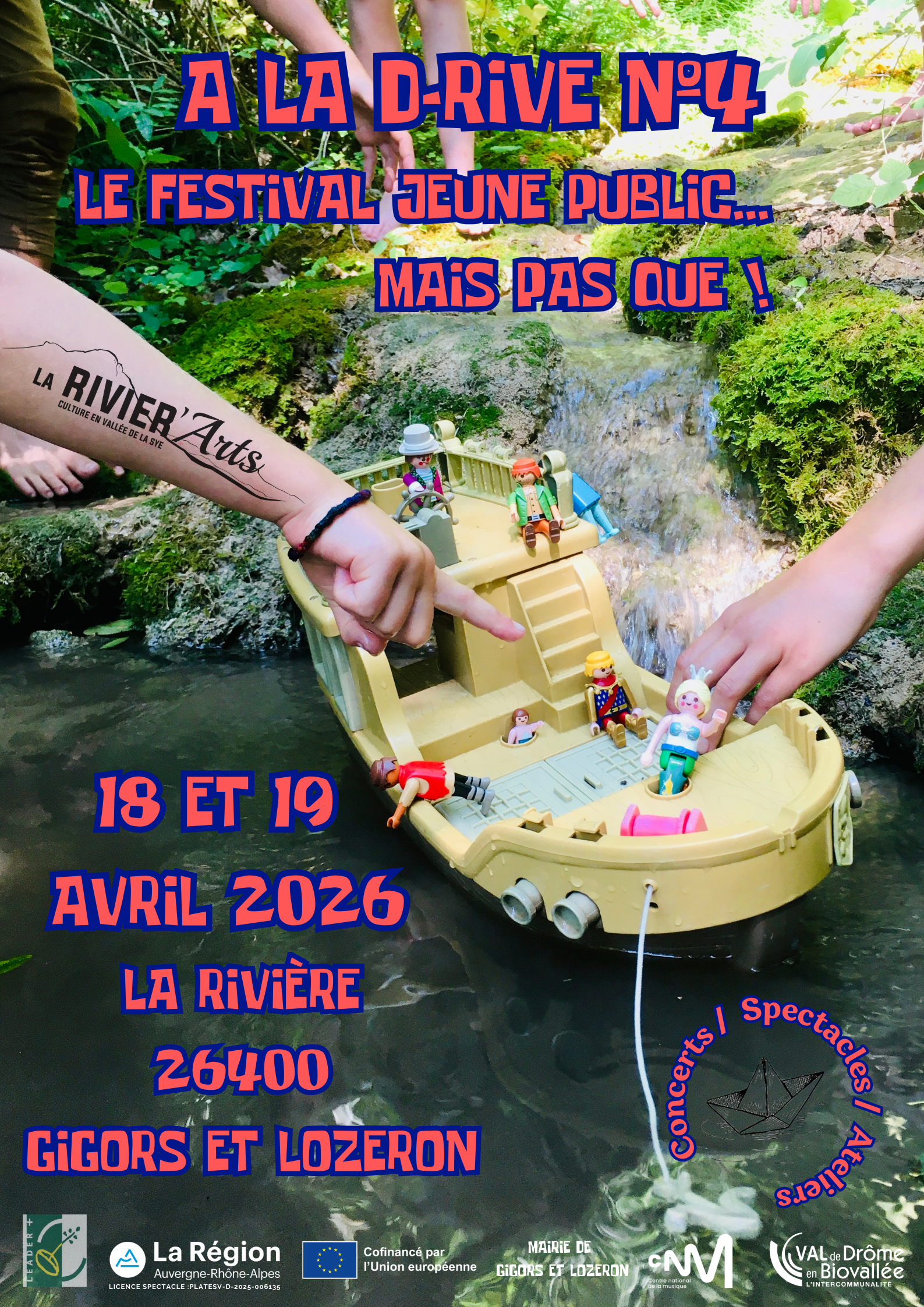 FestivaL La D-Rive journée du dimanche 19 avril