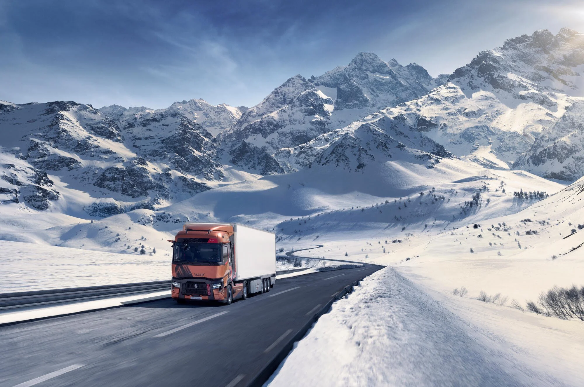 Renault Trucks E-Tech Master Elektro-Transporter für nachhaltige Logistik, emissionsfreien Lieferverkehr und gewerbliche Transporte im Stadt- und Regionalverkehr.