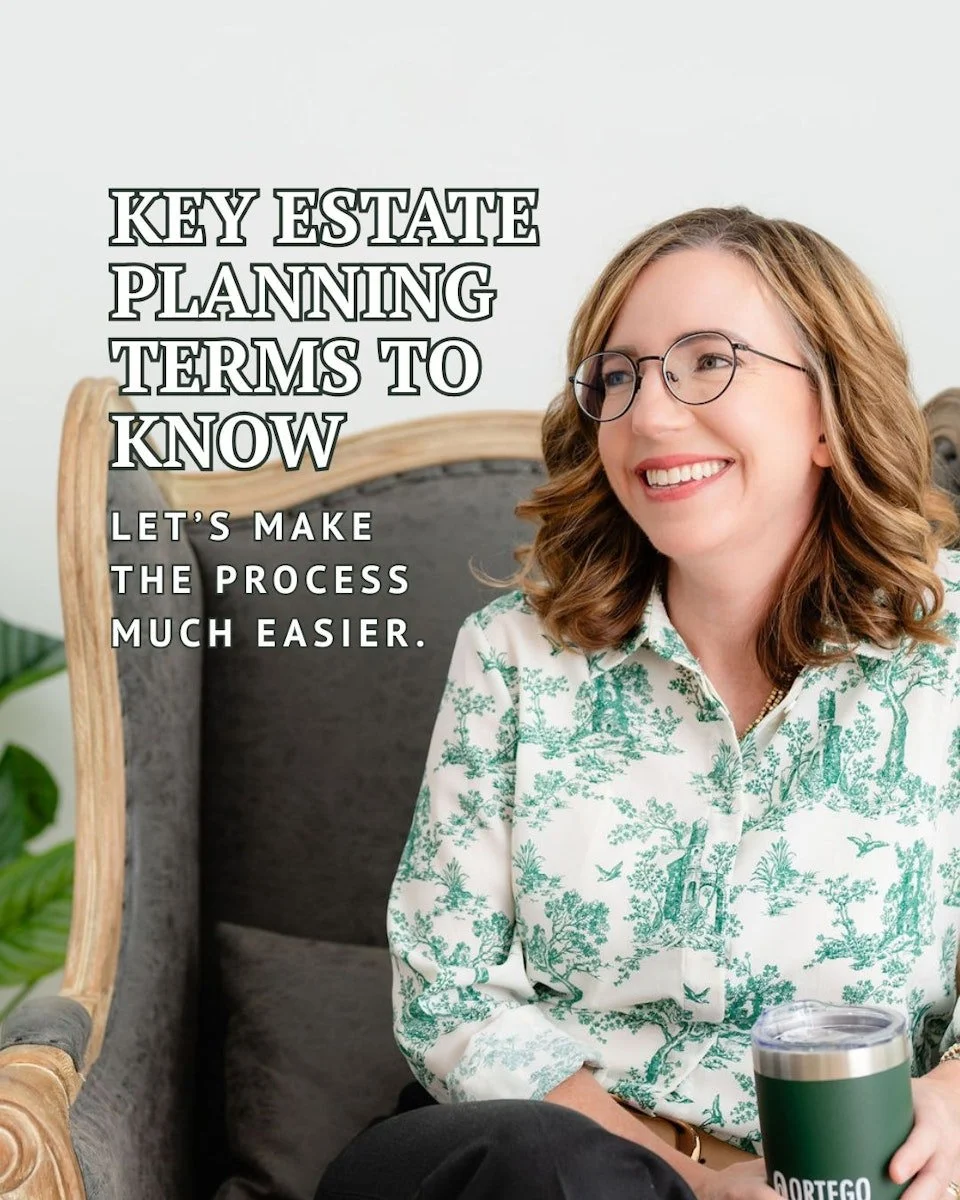 Estate planning can feel intimidating &mdash; but understanding a few key terms can make the process much easier. 💡

Here are three important ones to start with:

📄 Healthcare Directive (Living Will)
 This document allows you to state your medical 