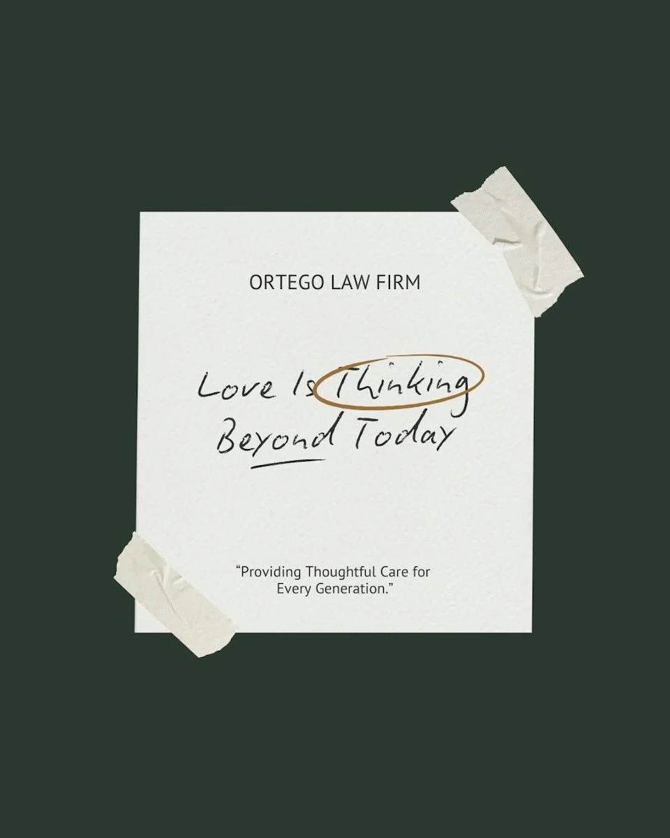 Love isn&rsquo;t only about the moments we&rsquo;re living in right now.
Sometimes, it&rsquo;s about the moments we&rsquo;re preparing for &mdash; even the ones we hope never come too soon.

Thinking beyond today means asking quiet questions like:
-W