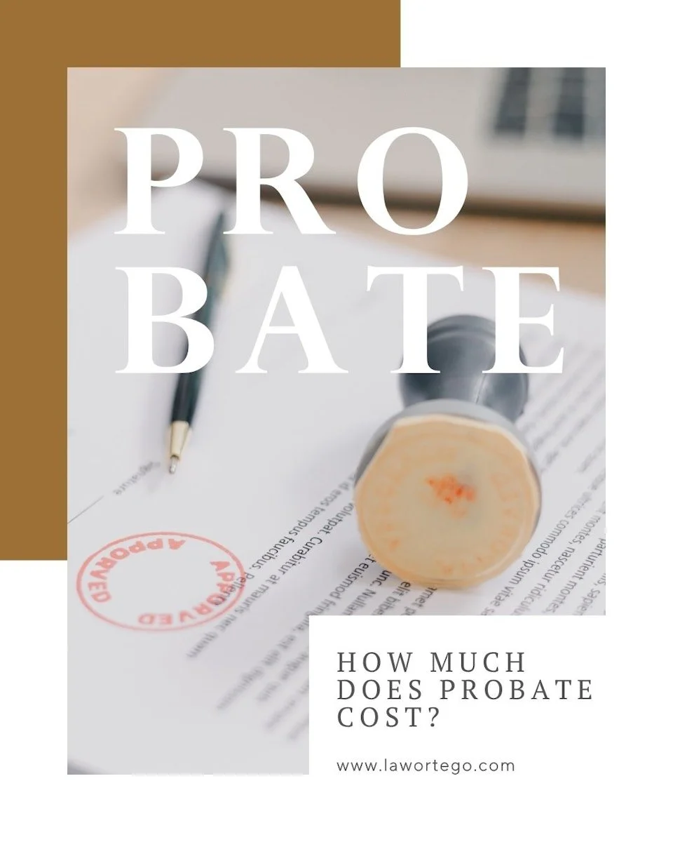 How much does probate cost?

The honest answer is: it depends on the facts and circumstances of the estate.

In a best-case scenario &mdash; where there is:
&bull; a well-written original Will
&bull; very little property to transfer
&bull; no dispute