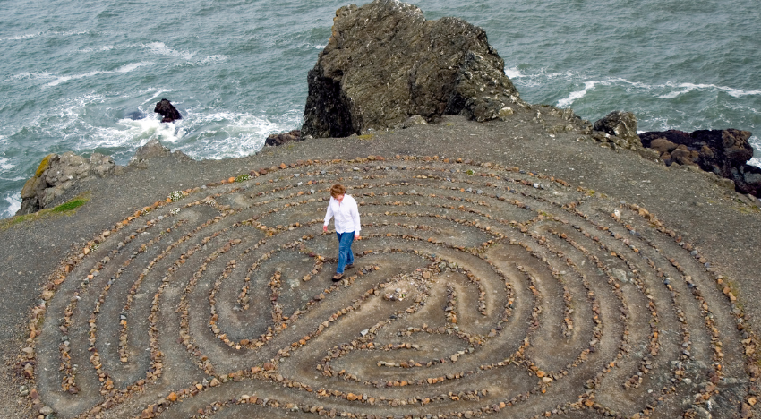 ARVAmethod Return to the body seaside labyrinth