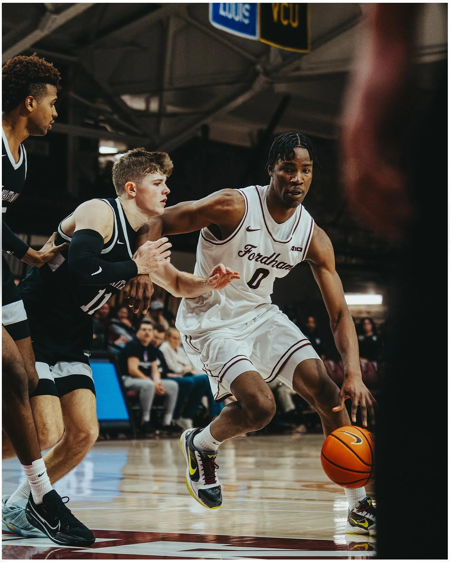 Fordham hoops energy hits different🏀

A full night of rhythm, grit, and statement plays at Rose Hill. The Rams controlled the pace from the jump, moving the ball, defending with purpose, and feeding off the crowd&rsquo;s energy. Final: 96&ndash;62. 