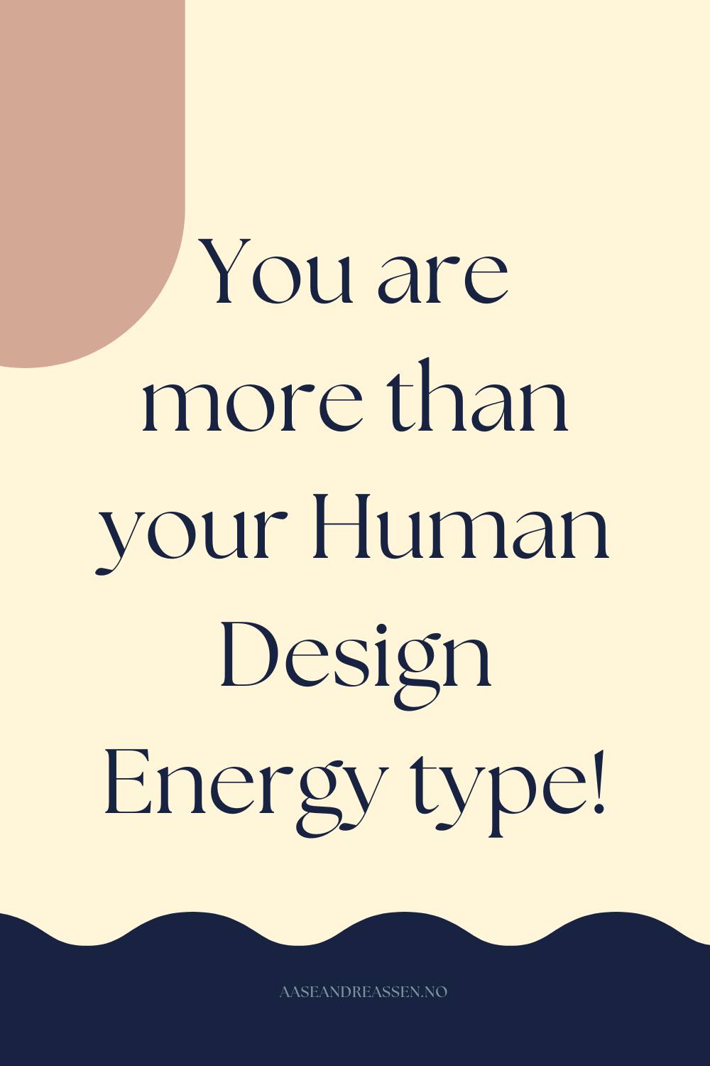You are more than your Human Design Energy type!
