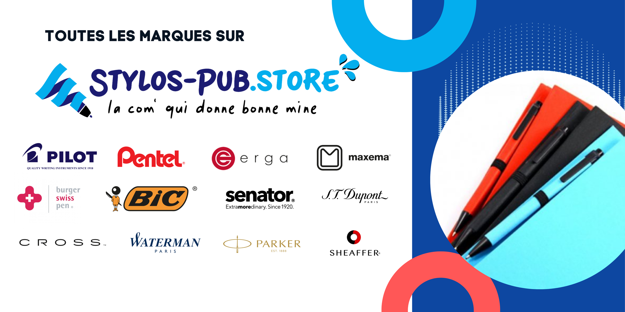 Mise en valeurs des marques référencées sur le site web