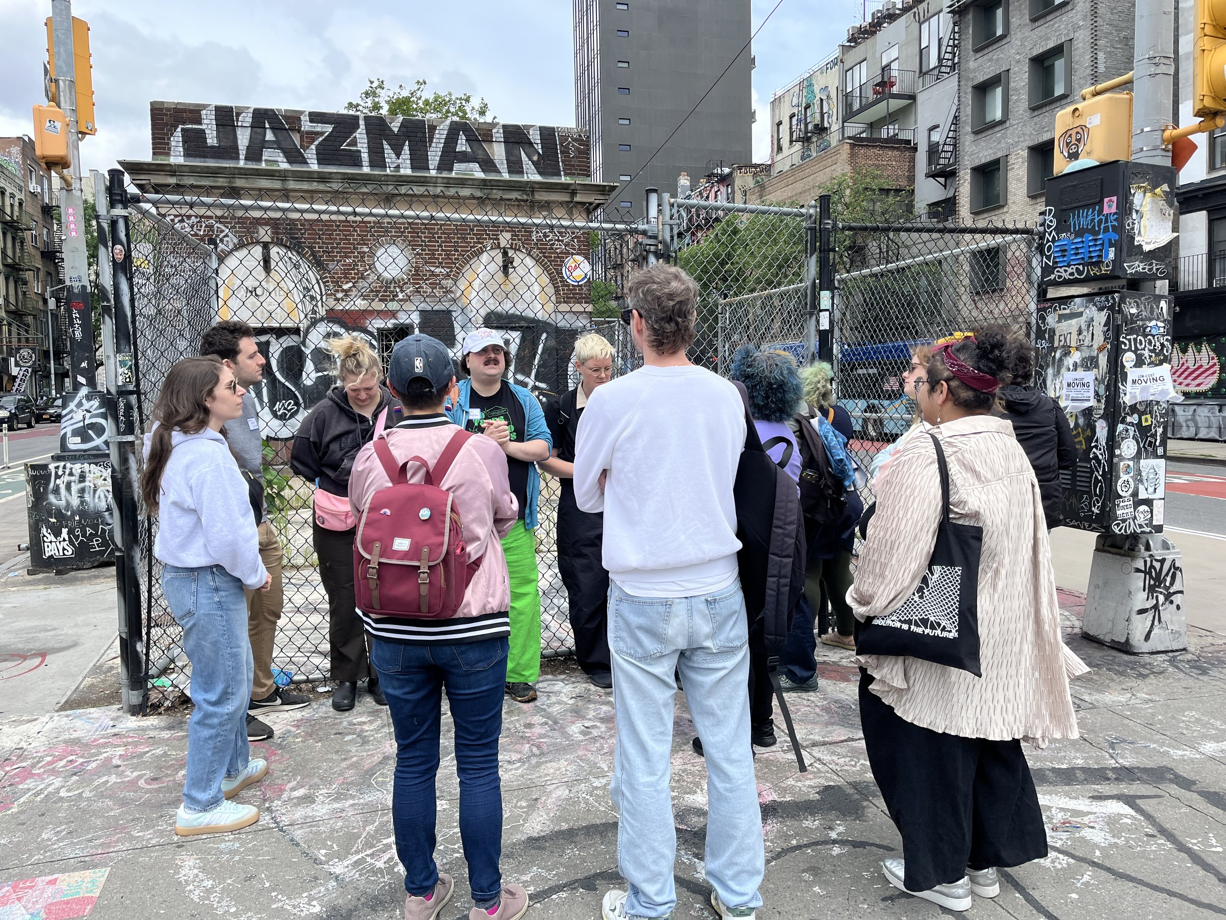 Close Friends Collective's Queer History Walking Tour, May 2025