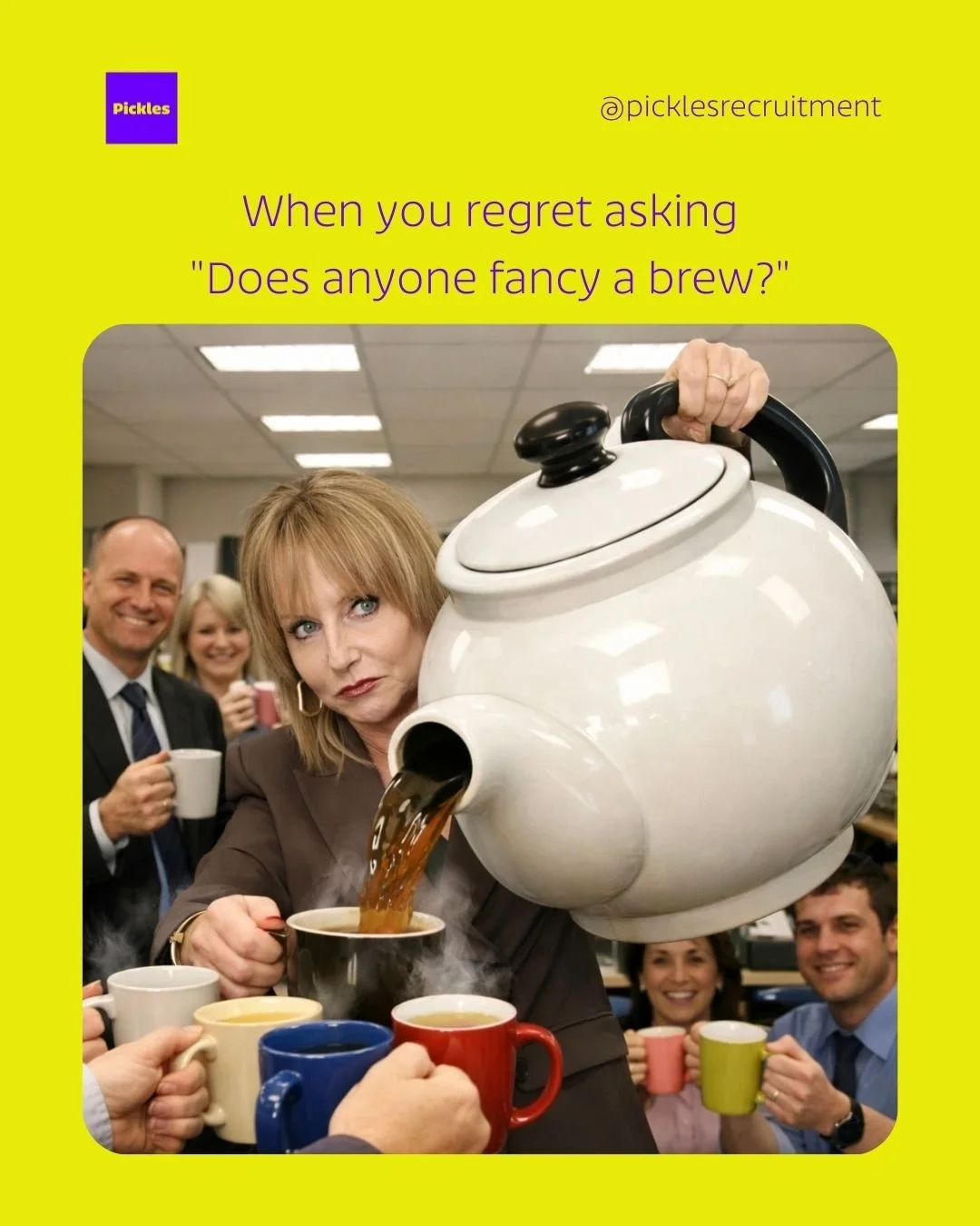 You have to fend for yourself in this place😉🤣

#jobsagooden' #PicklesPower #RecruitmentAgencyUK