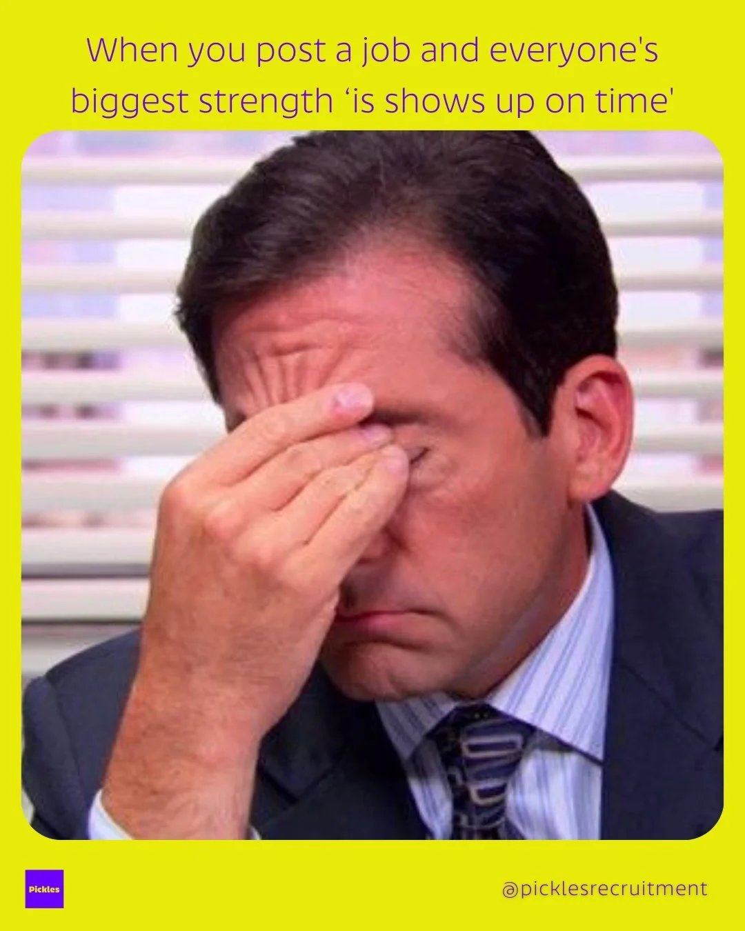 🔎 Punctuality matters, but it&rsquo;s not a skill set.

📎 Show us the work. The outcomes. The proof that you can do the job, not just show up for it &hellip;💚

 #RecruitmentAgencyUK #jobsagooden' #Picklesrecruitment