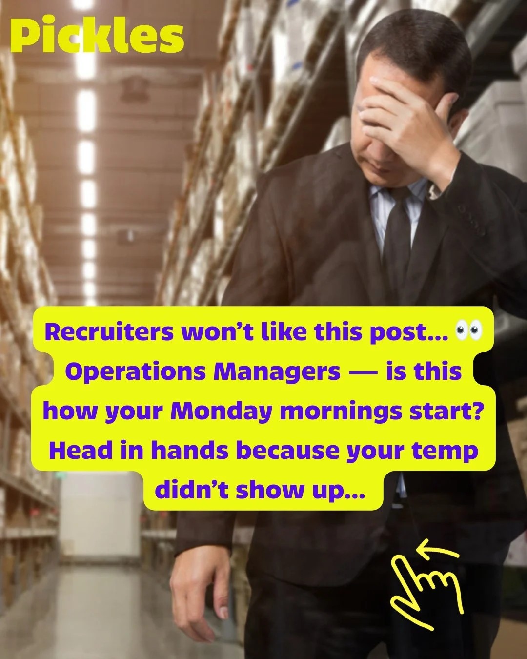 Recruiters might scroll past this&hellip; but clients shouldn&rsquo;t.

&ldquo;No-shows happen&rdquo; isn&rsquo;t a reason &mdash; it&rsquo;s a red flag.

If your agency keeps hitting reset instead of fixing the problem, that&rsquo;s not service&hell