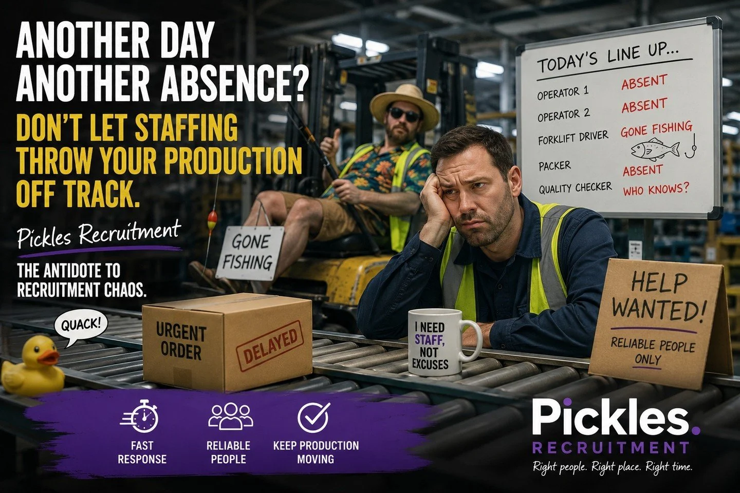 𝗔 𝗾𝘂𝗶𝗰𝗸 𝗾𝘂𝗲𝘀𝘁𝗶𝗼𝗻&hellip; 𝗵𝗼𝘄 𝗺𝗮𝗻𝘆 𝗽𝗲𝗼𝗽𝗹𝗲 𝗰𝗮𝗹𝗹𝗲𝗱 𝗶𝗻 𝘀𝗶𝗰𝗸 𝘁𝗵𝗶𝘀 𝘄𝗲𝗲𝗸?

𝗕𝗲 𝗵𝗼𝗻𝗲𝘀𝘁....

𝗛𝗼𝘄 𝗺𝗮𝗻𝘆 𝘁𝗶𝗺𝗲𝘀 𝘁𝗵𝗶𝘀 𝘄𝗲𝗲𝗸 𝗵𝗮𝘃𝗲 𝘆𝗼𝘂 𝗵𝗲𝗮𝗿𝗱:
&bull; &ldquo;They didn&rsquo;t turn up