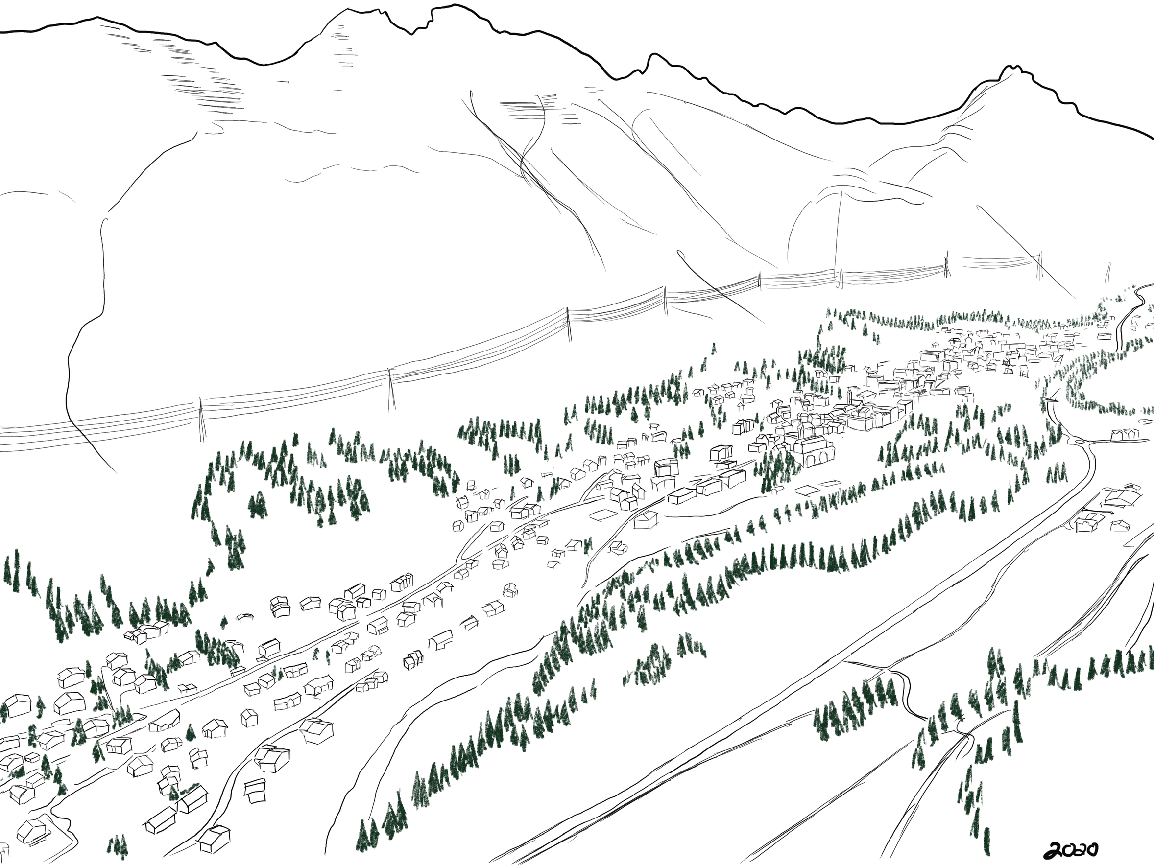 dorfanalyse | pontresina