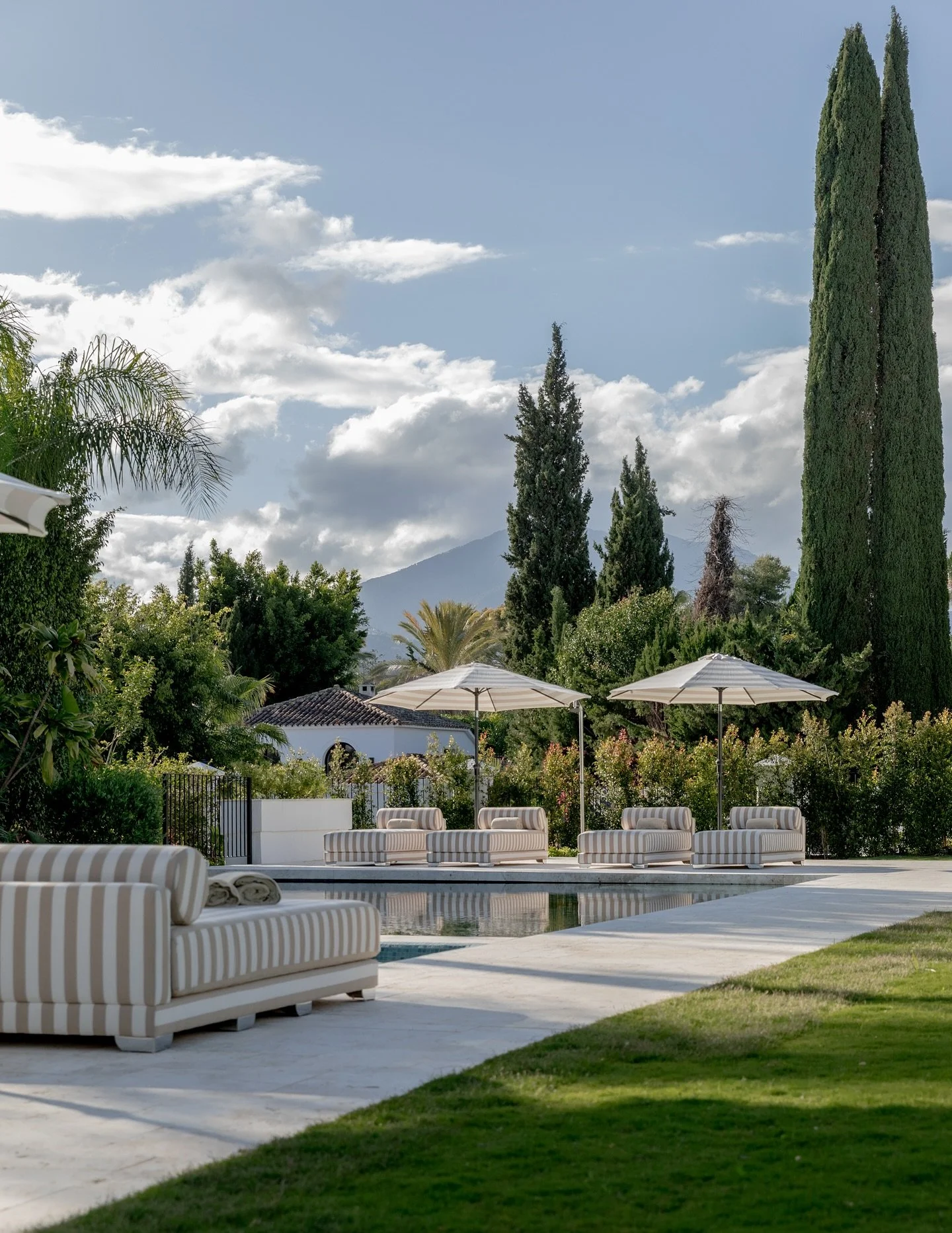 Pool area, Villa Karina - Las brisas, Marbella.