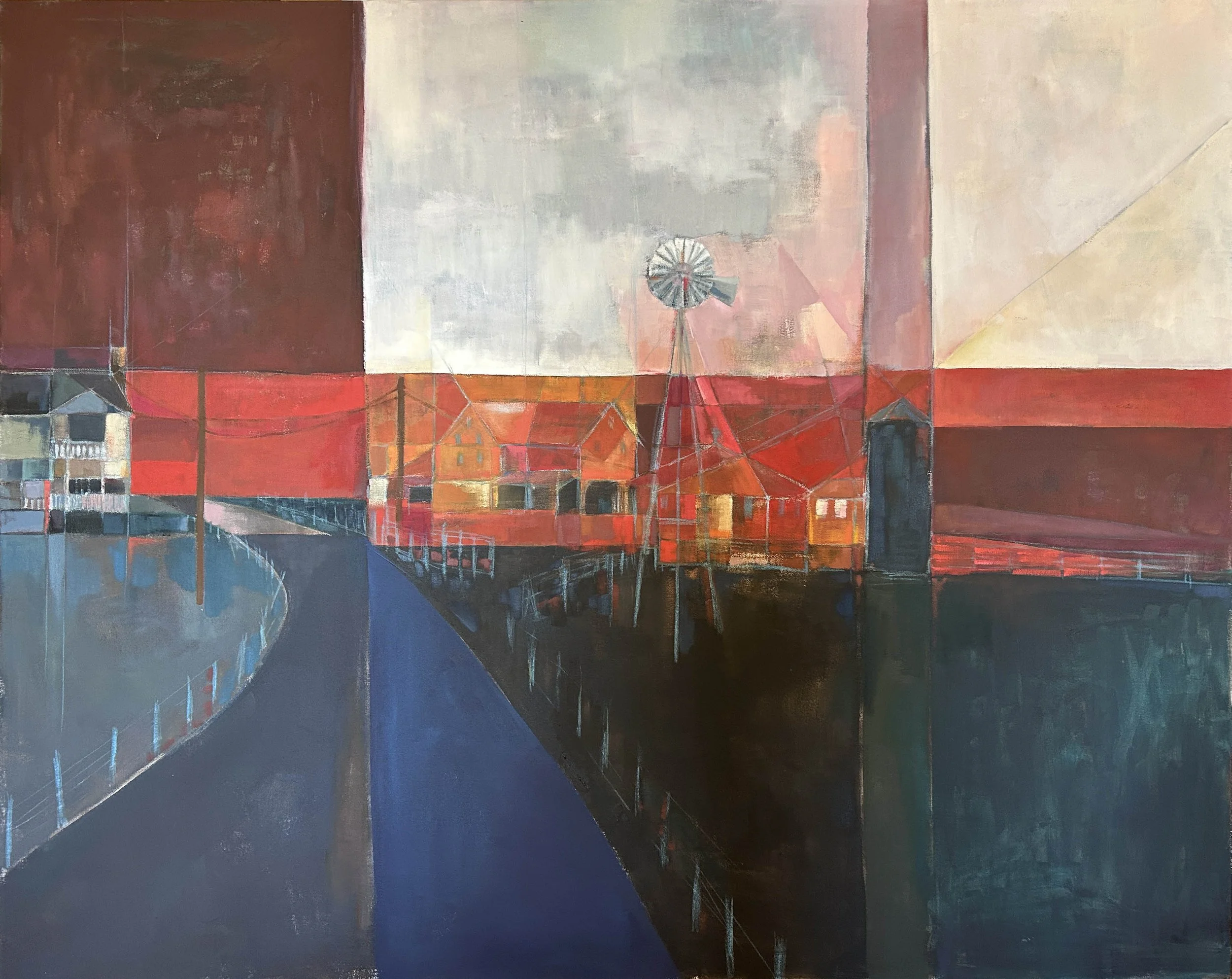 Oh Shenandoah, oil on canvas, 48x60, $4000