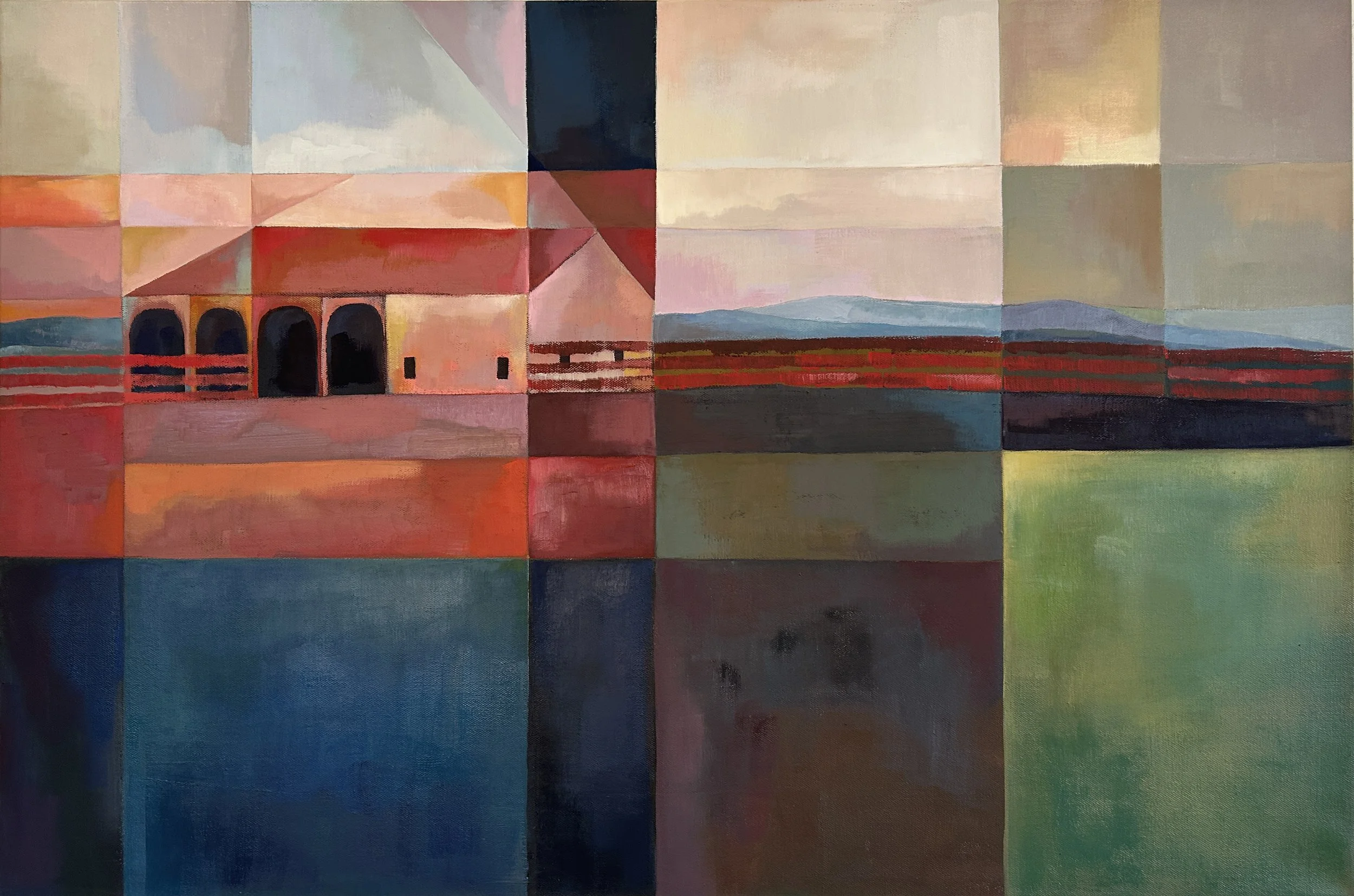 Shenandoah Valley Barn, oil on canvas, 24x36, SOLD