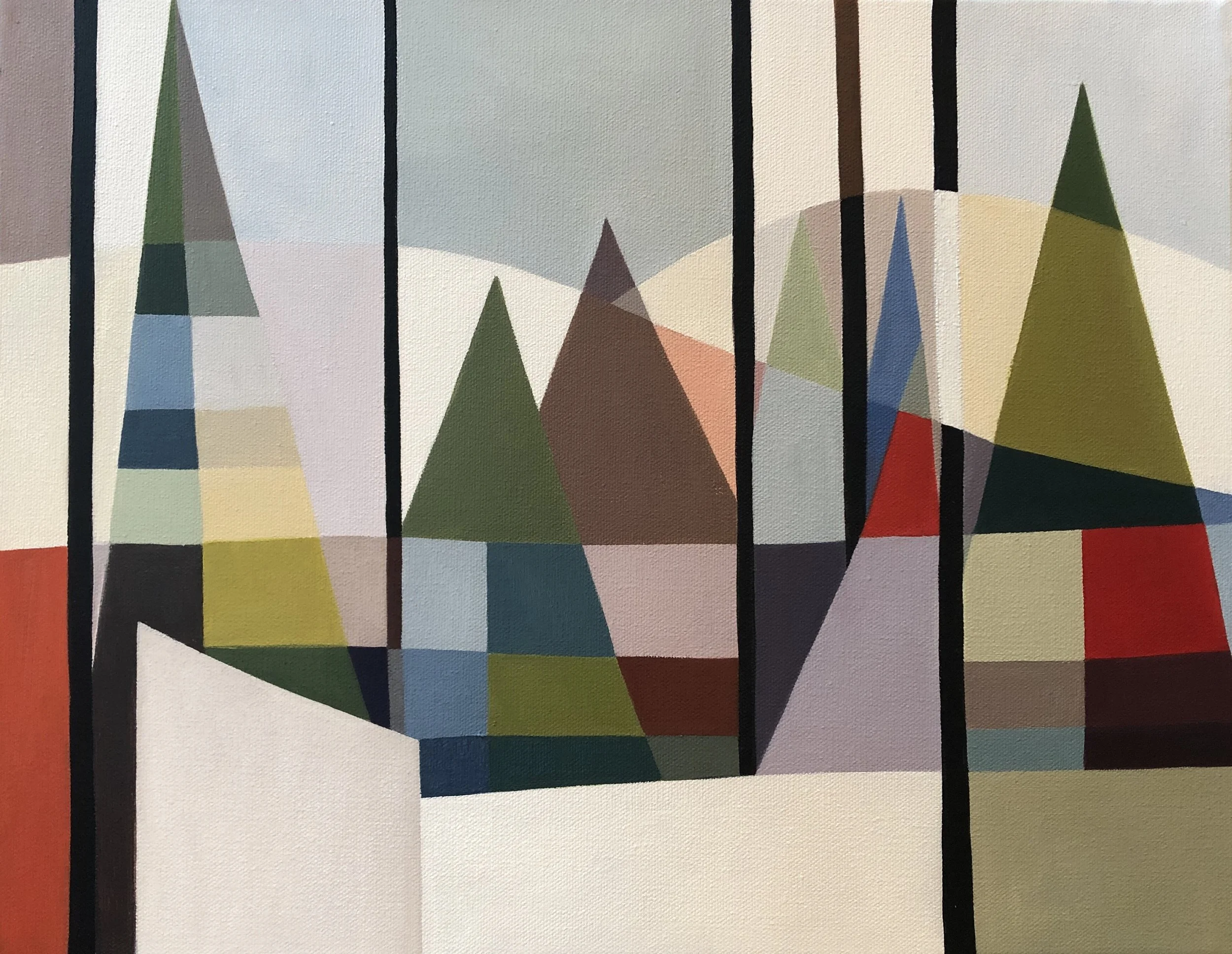 Impact of Memory, oil on canvas, 14x18