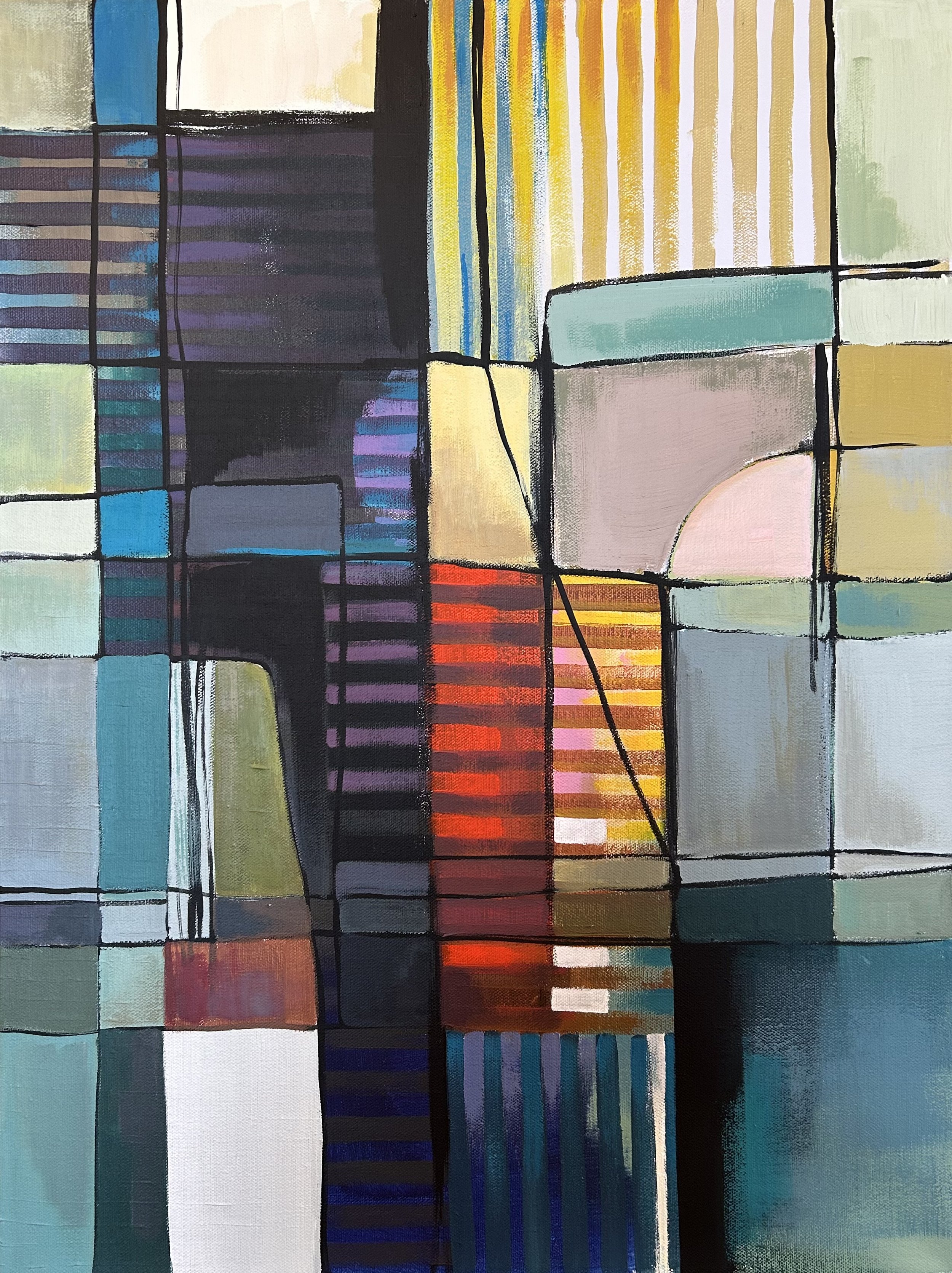 In The Shadow, acrylic on canvas, 24x18, SOLD
