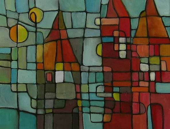 Connections, oil on canvas, 11x14, SOLD