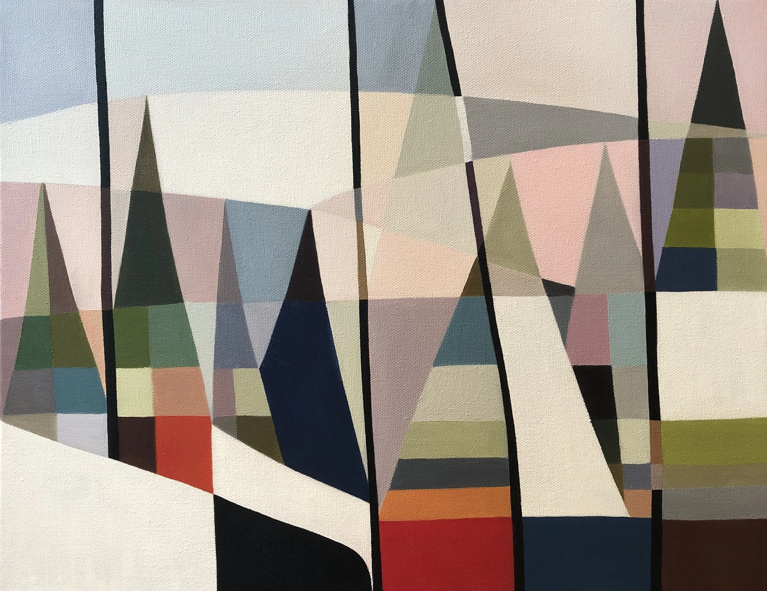 Objectivity, oil on canvas, 14x18, SOLD