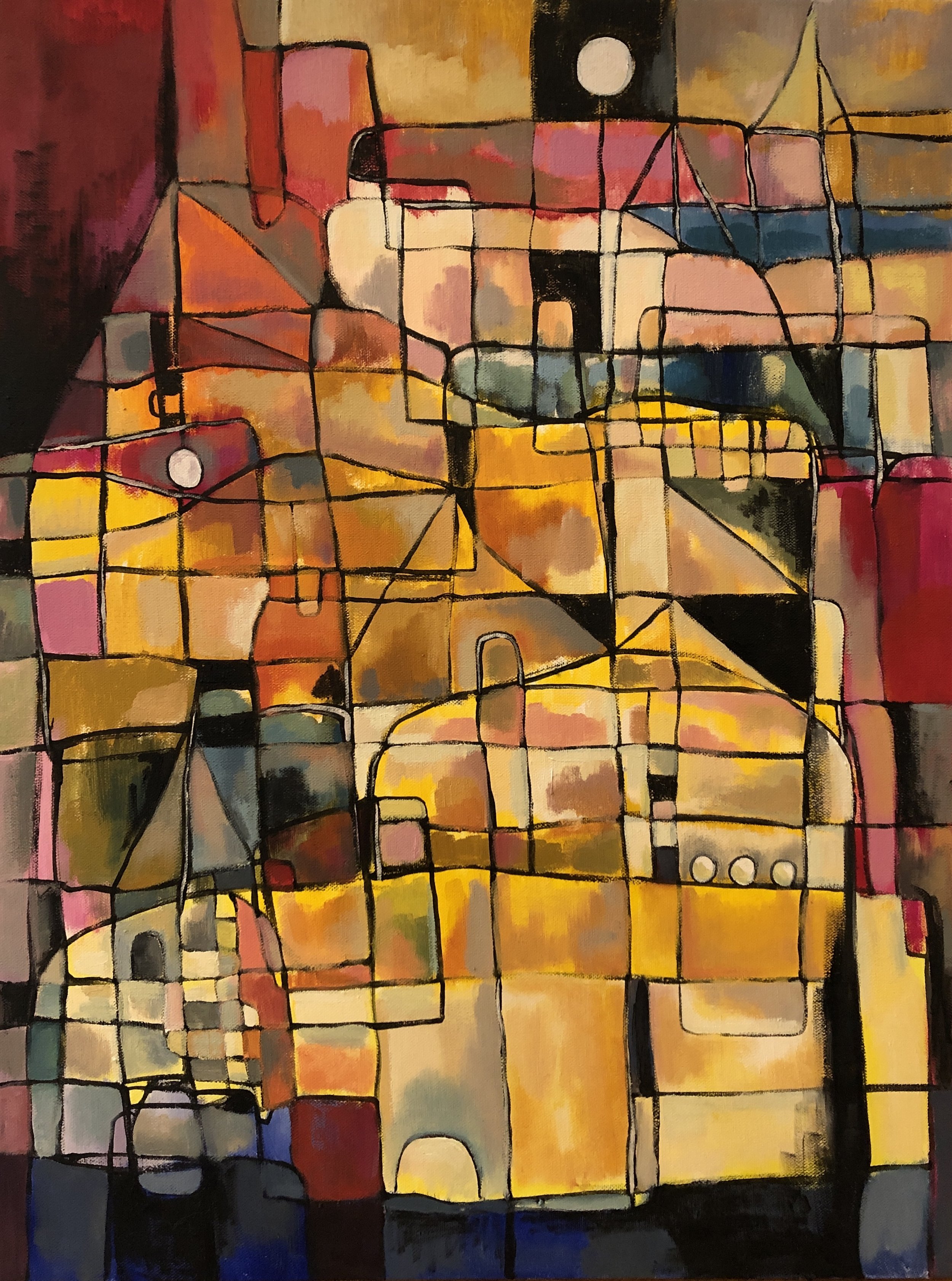 Blurred Assumptions, oil on canvas, 24x18, SOLD