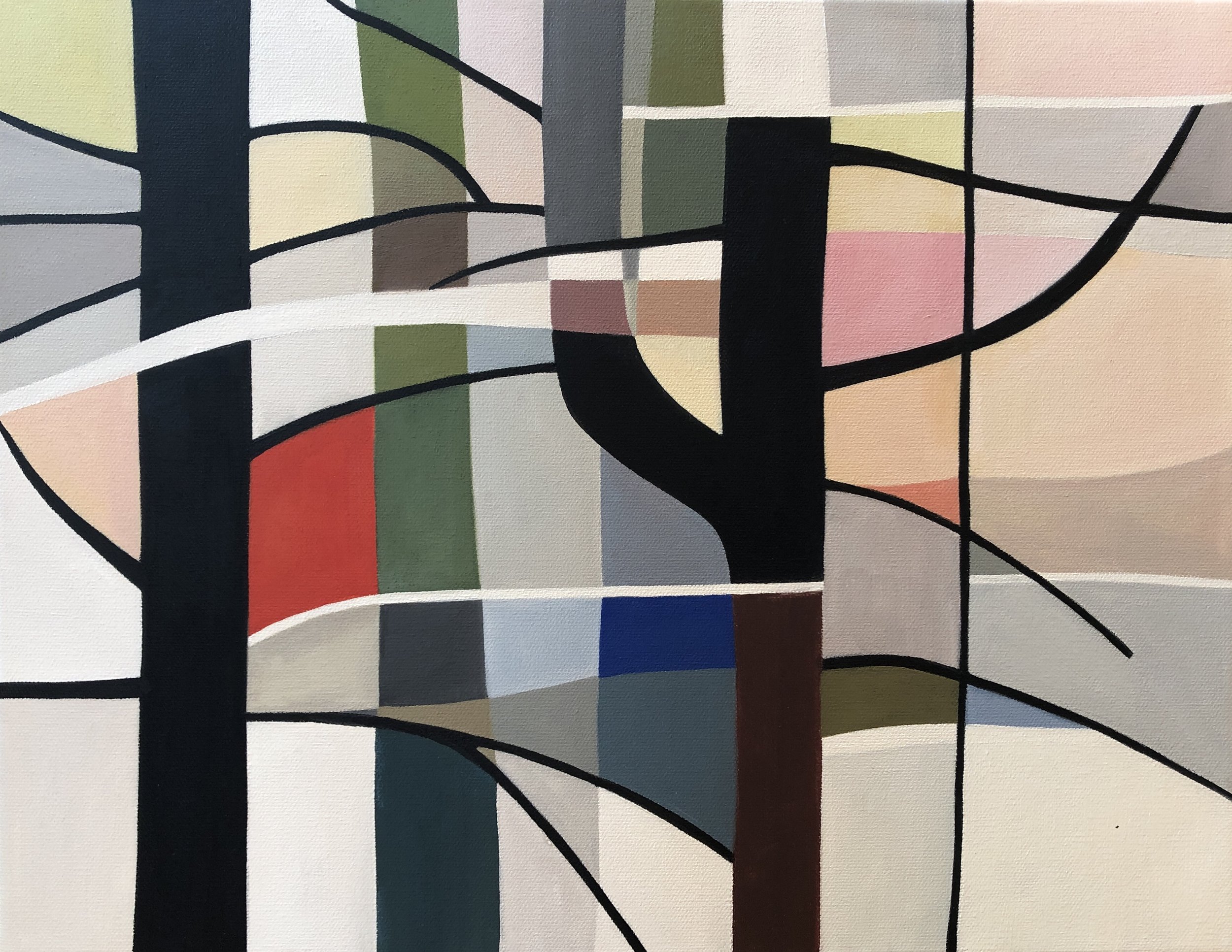 An Outlook, oil on canvas, 14x18, SOLD