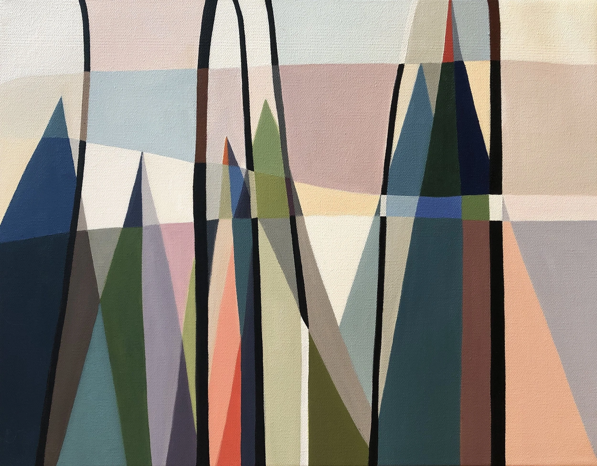 Points of View, oil on canvas, 14x18