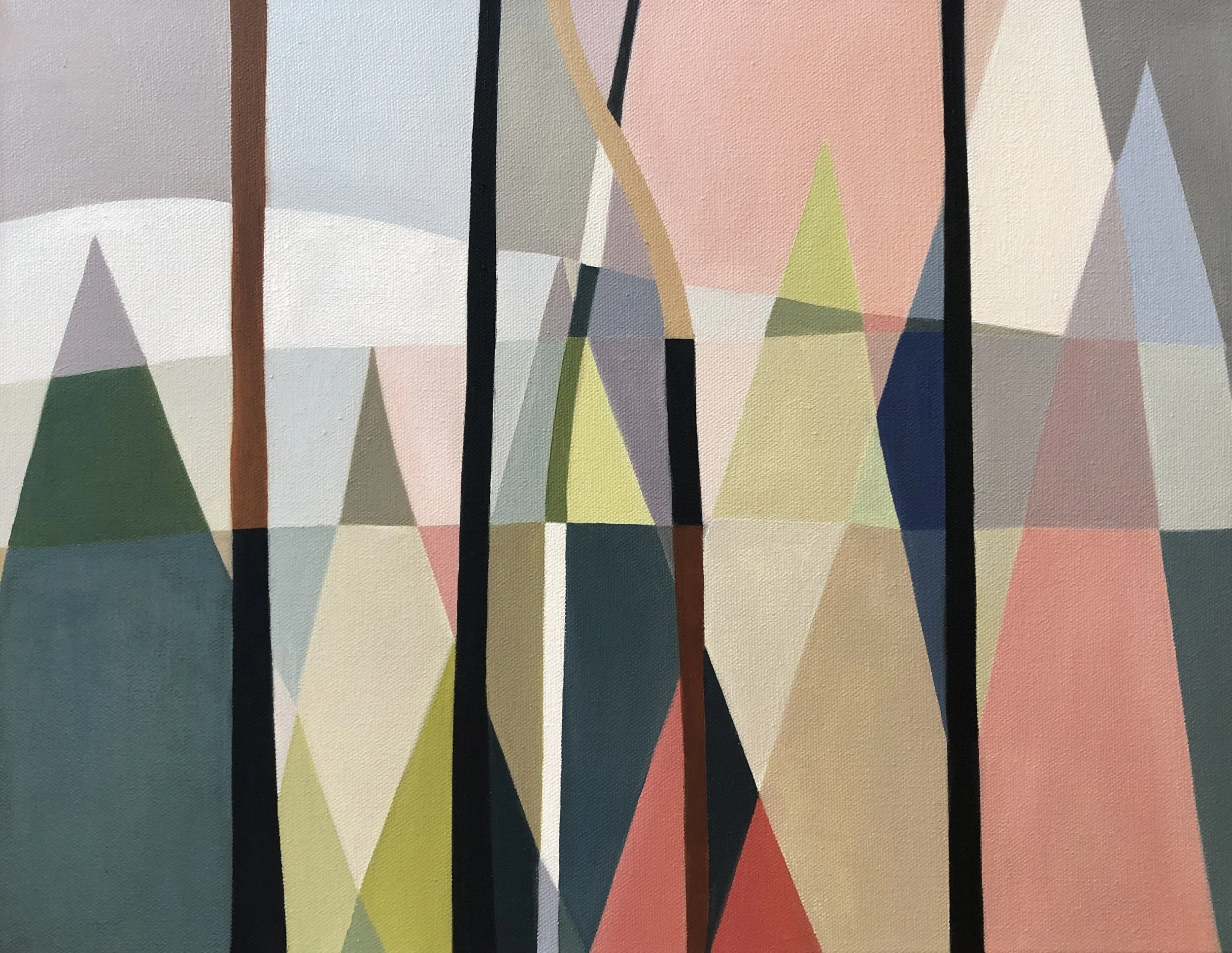 Interpretation, oil on canvas, 14x18