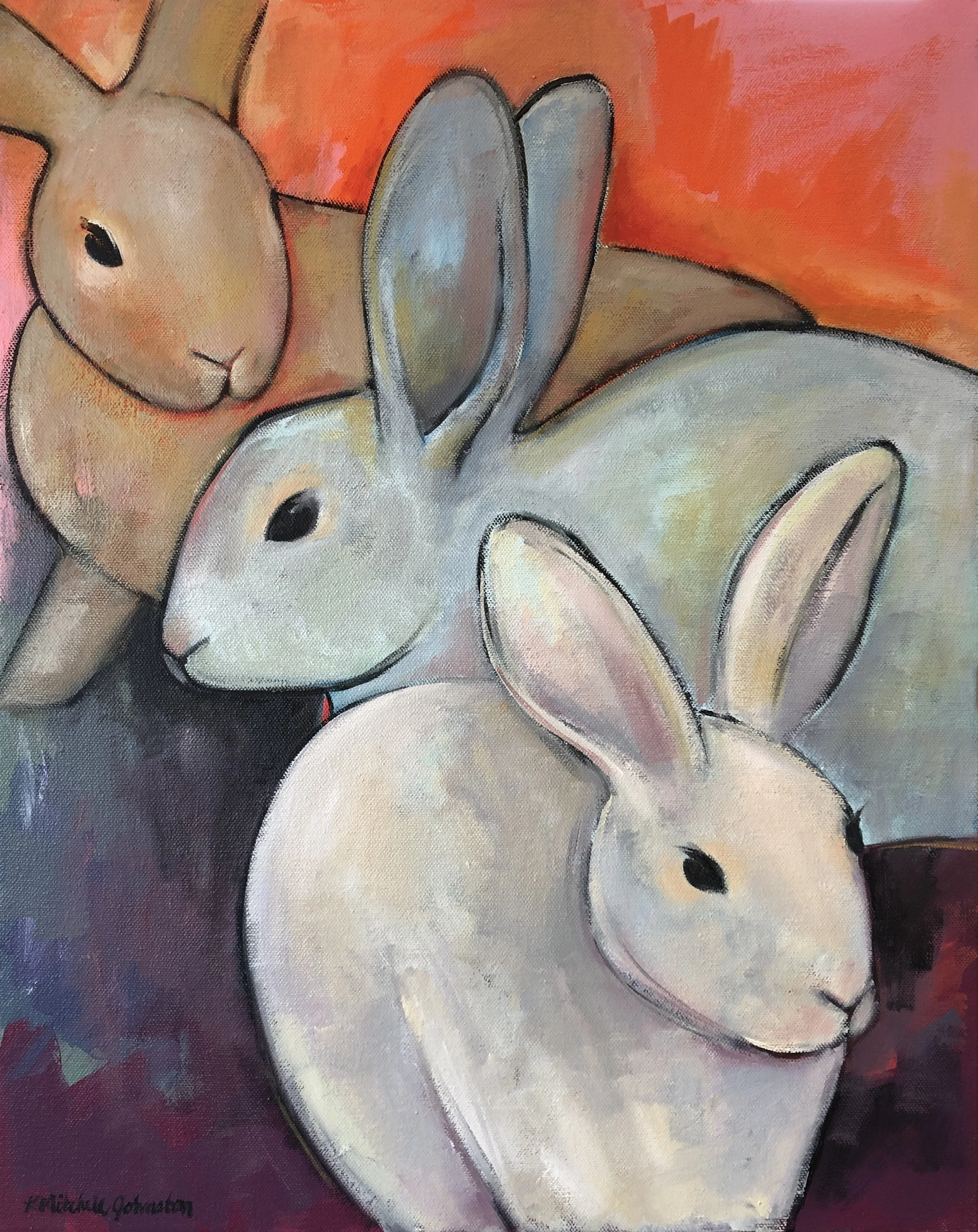 The Witnesses, oil on canvas, 20x16, SOLD