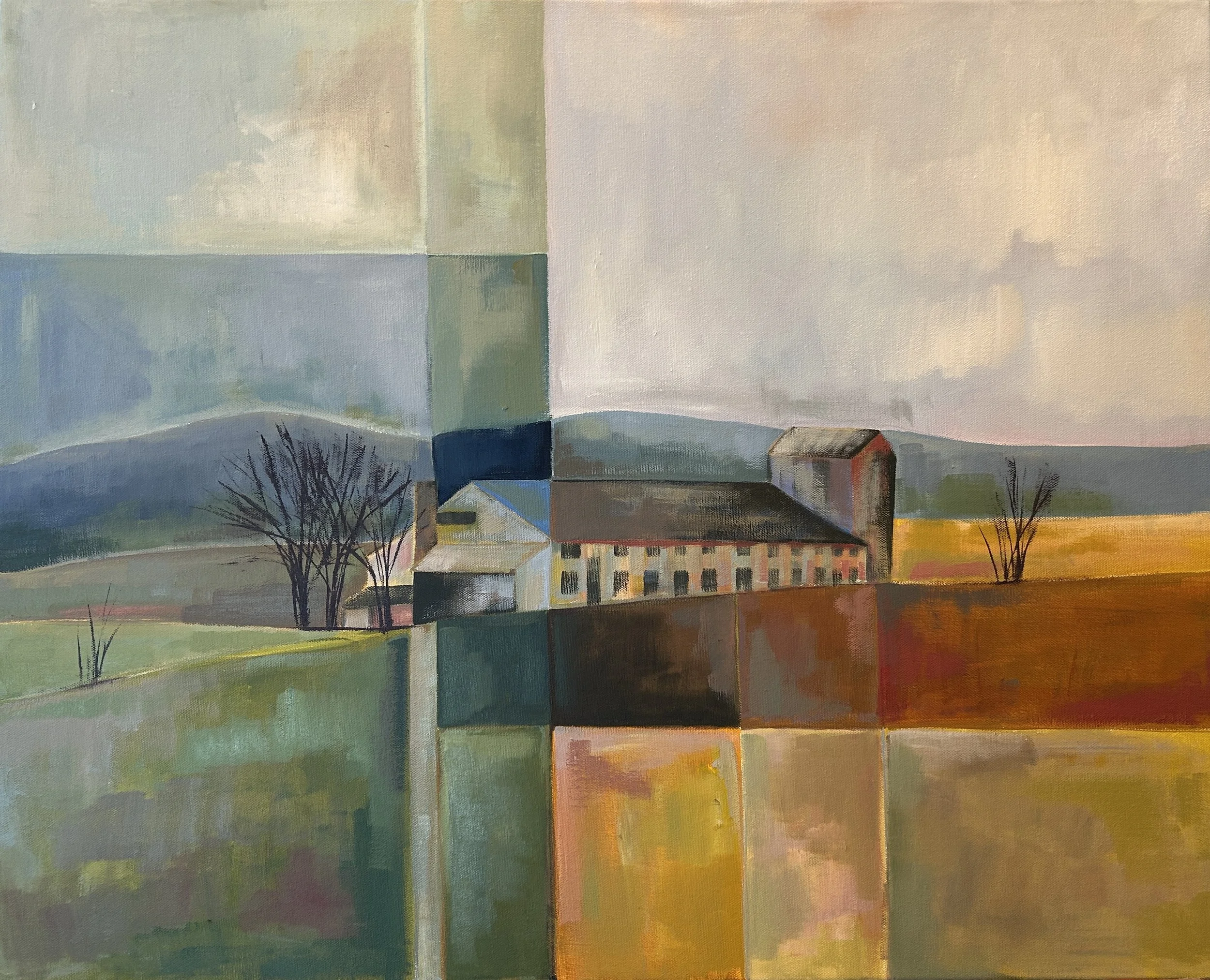 One Cold Morning, oil on canvas, 24x30