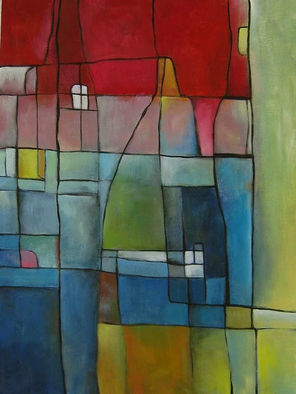 Morning Conversation, oil on canvas, 24x18, SOLD