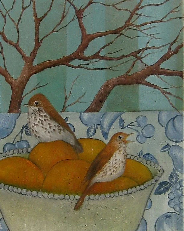 Nest of Oranges, oil on canvas, 20x16, SOLD