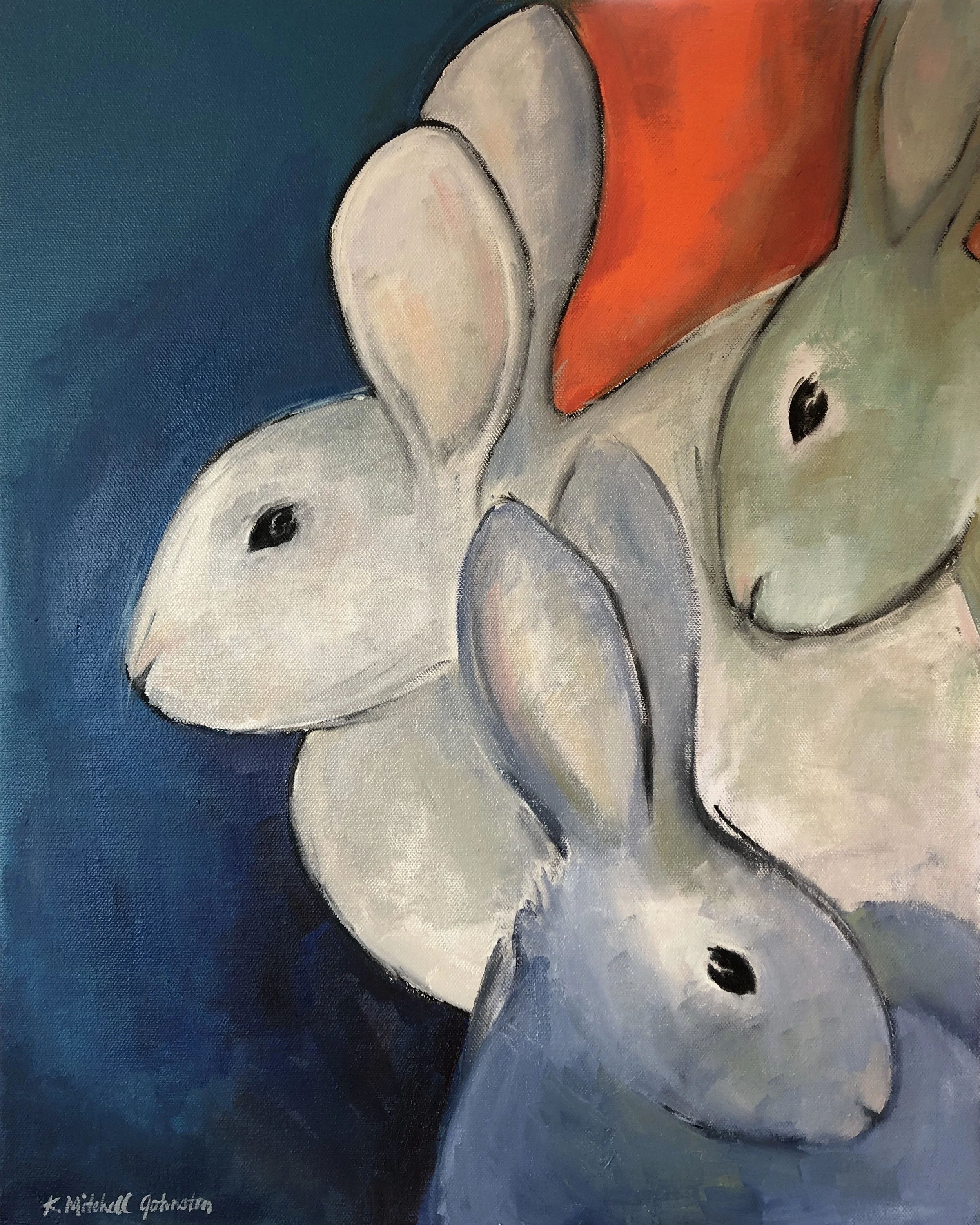 On the Verge of a Heroic Act, oil on canvas, 20x16, SOLD