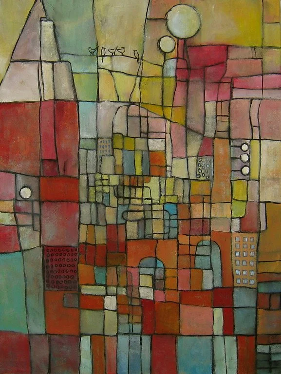 Chatter, oil on canvas, 24x18, SOLD