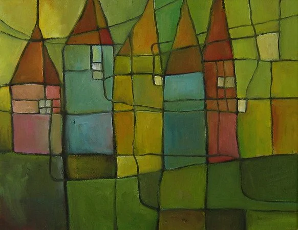 Early Morning Phone Call, oil on canvas, 11x14, SOLD