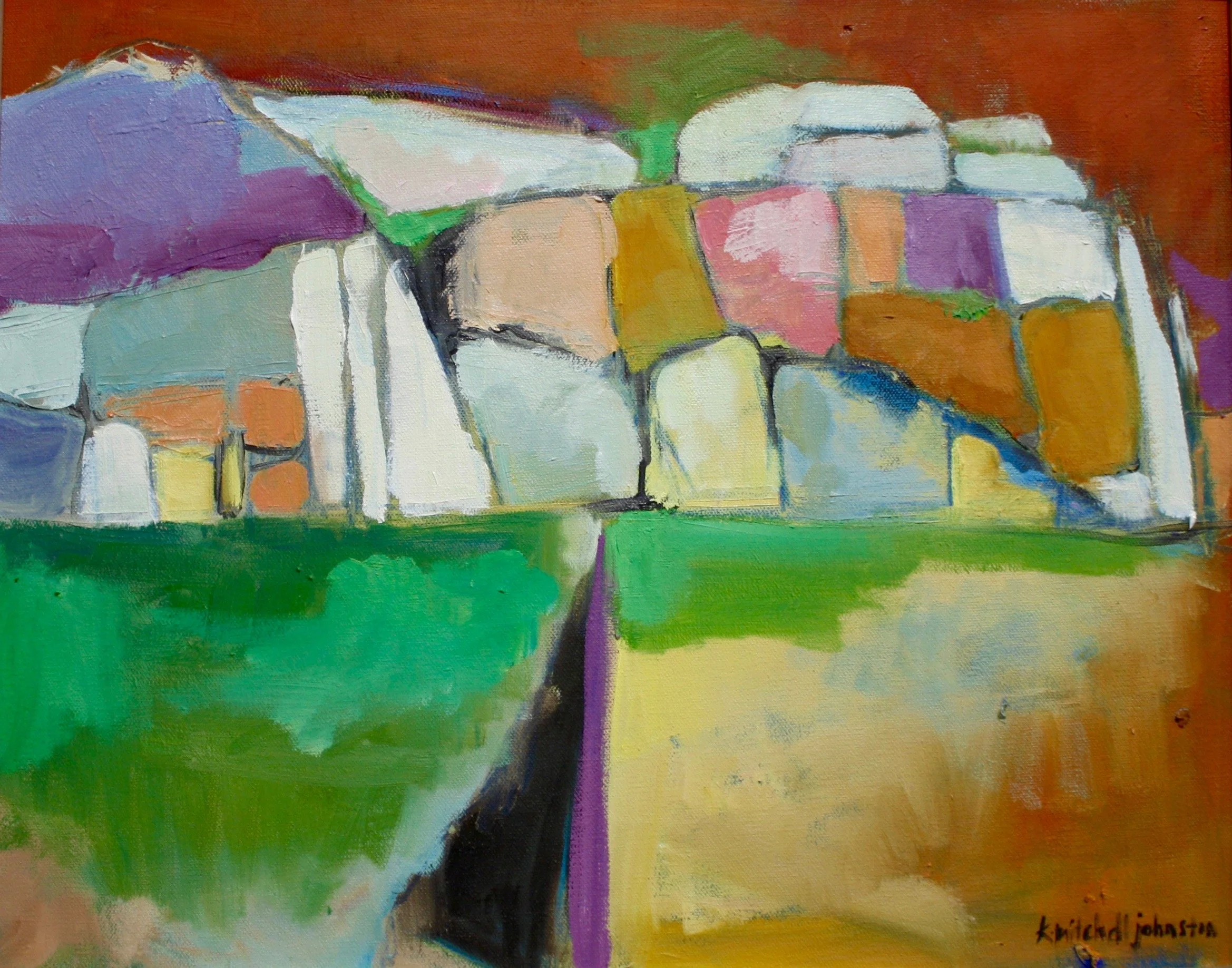 Sleepy Morning, oil on canvas, 16x20, SOLD