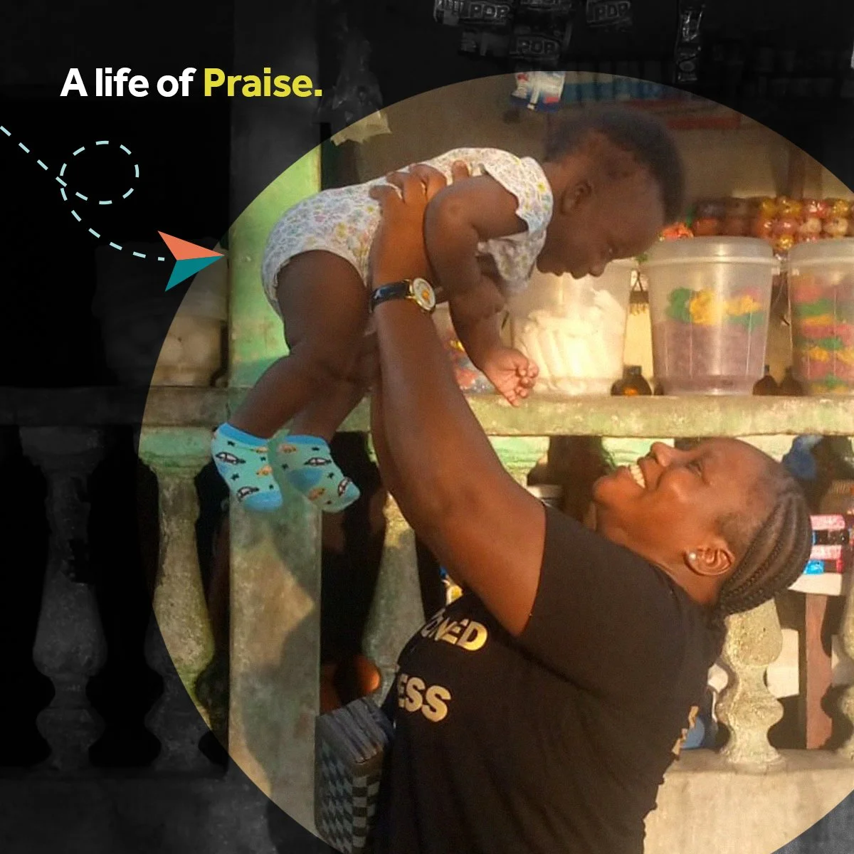 Praise had been showing up every day to her shop in Pipeline, Liberia, opening early, serving her neighbors, keeping things moving through sheer will. But growth was always out of reach, not because she wasn't working hard enough, but because she was